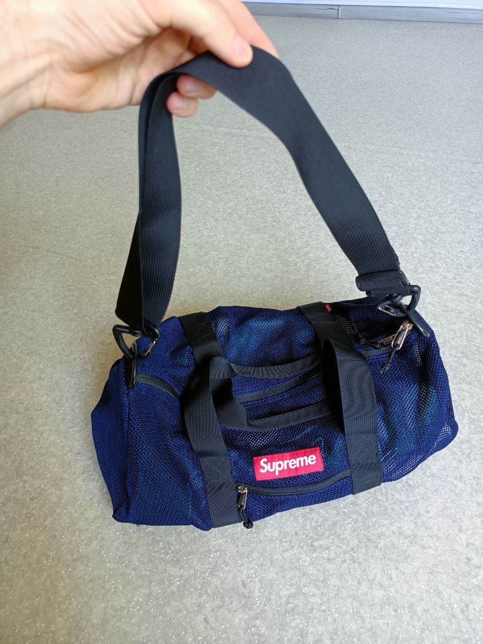 Supreme Supreme S S 2016 Mesh Duffle Bag Grailed