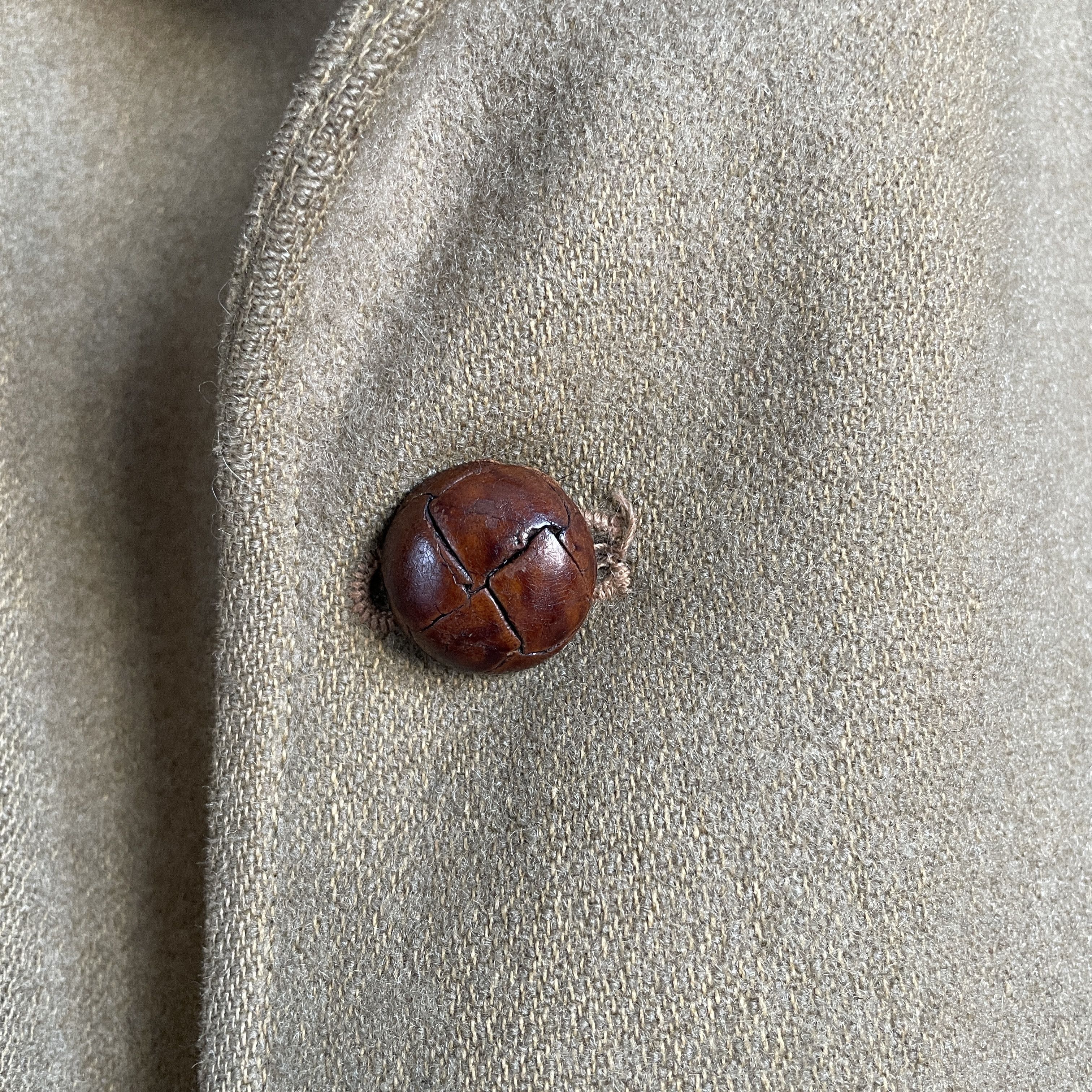 Vintage Vintage 50's 60's British Fur Collar Country Heavy Wool Coat Size US L / EU 52-54 / 3 - 10 Thumbnail