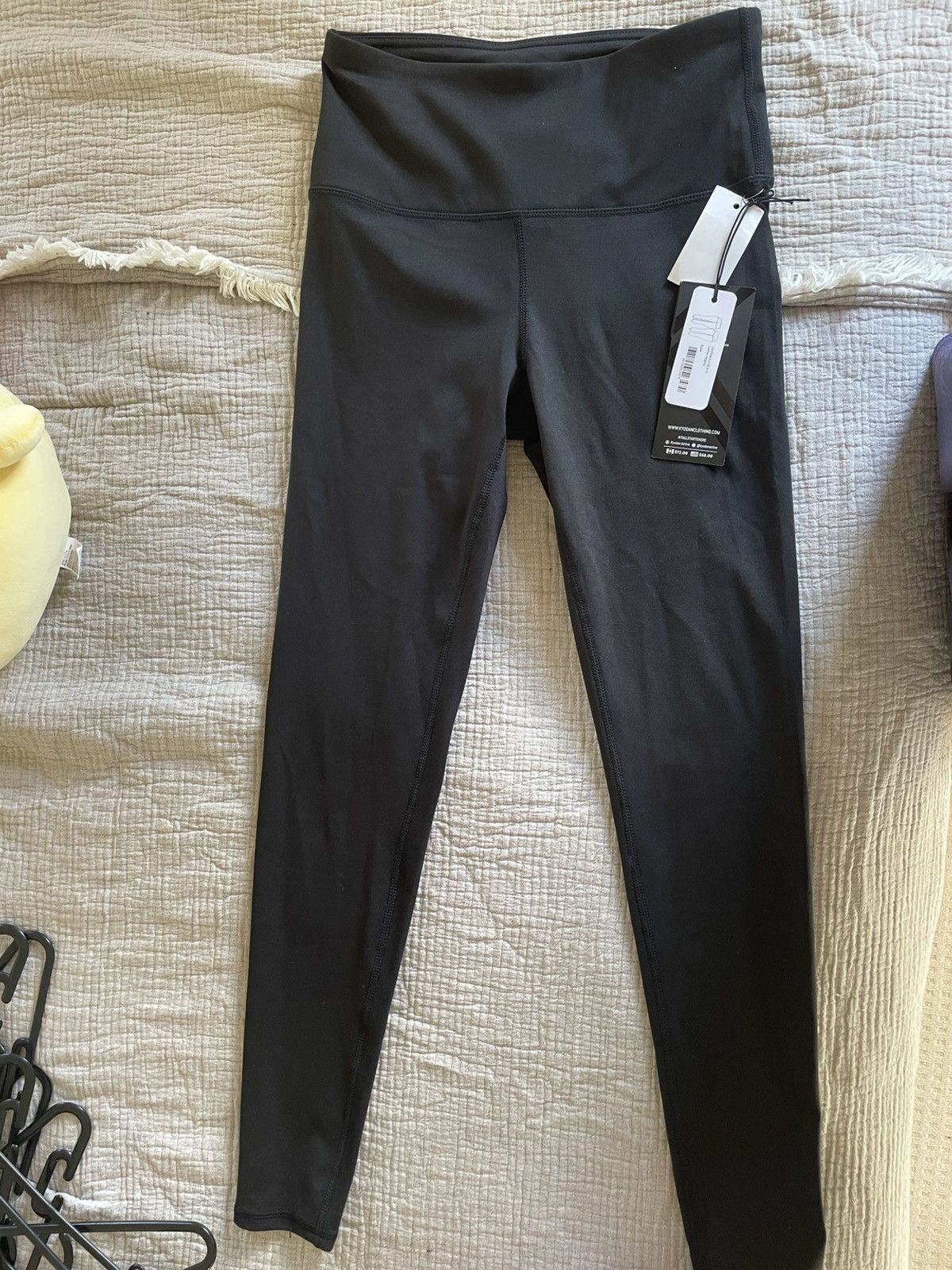 Kyodan Black ladies leggings - compression series Size 35" - 1 Preview