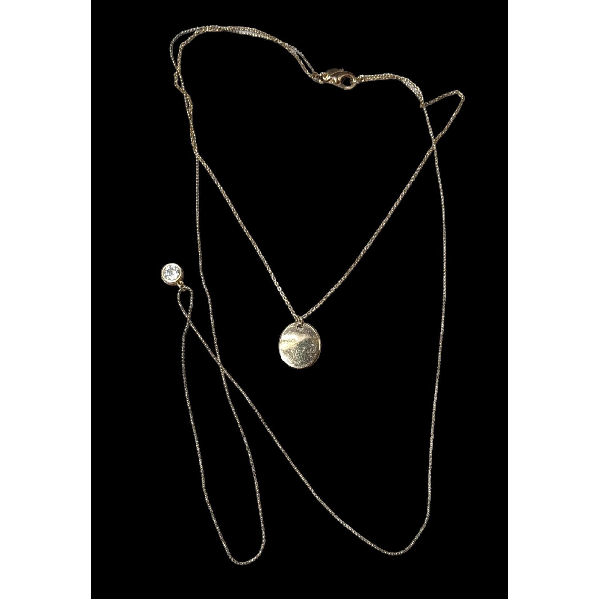 Express Express Multistrand Dainty Chain Pendant Necklace Size ONE SIZE - 2 Thumbnail