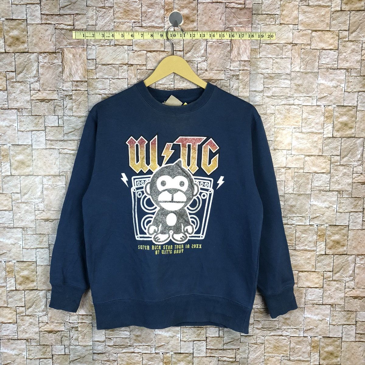 Band Tees Super rockstar tour by Uitty Baby japan Sweatshirt #A495 Size US S / EU 44-46 / 1 - 1 Thumbnail