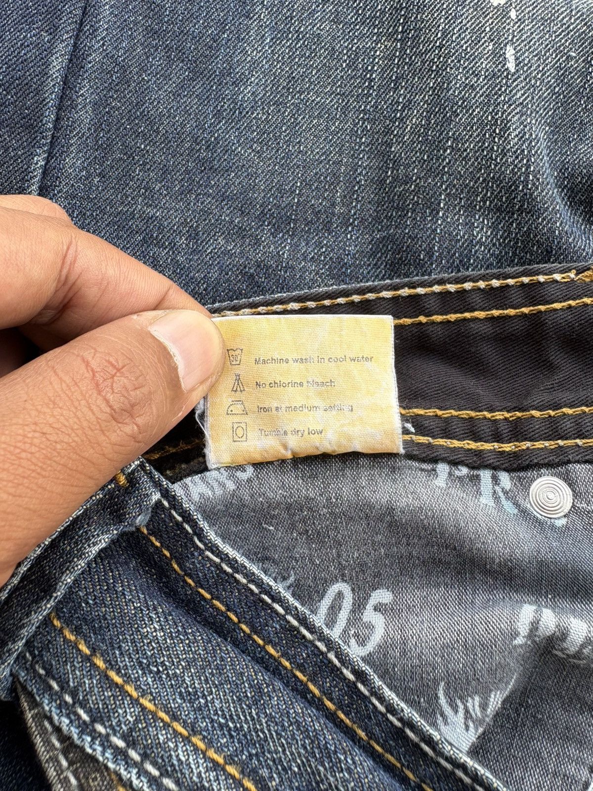 Japanese Brand Japanese Le Mans Streetwear Distressed Denim Size US 32 / EU 48 - 14 Thumbnail