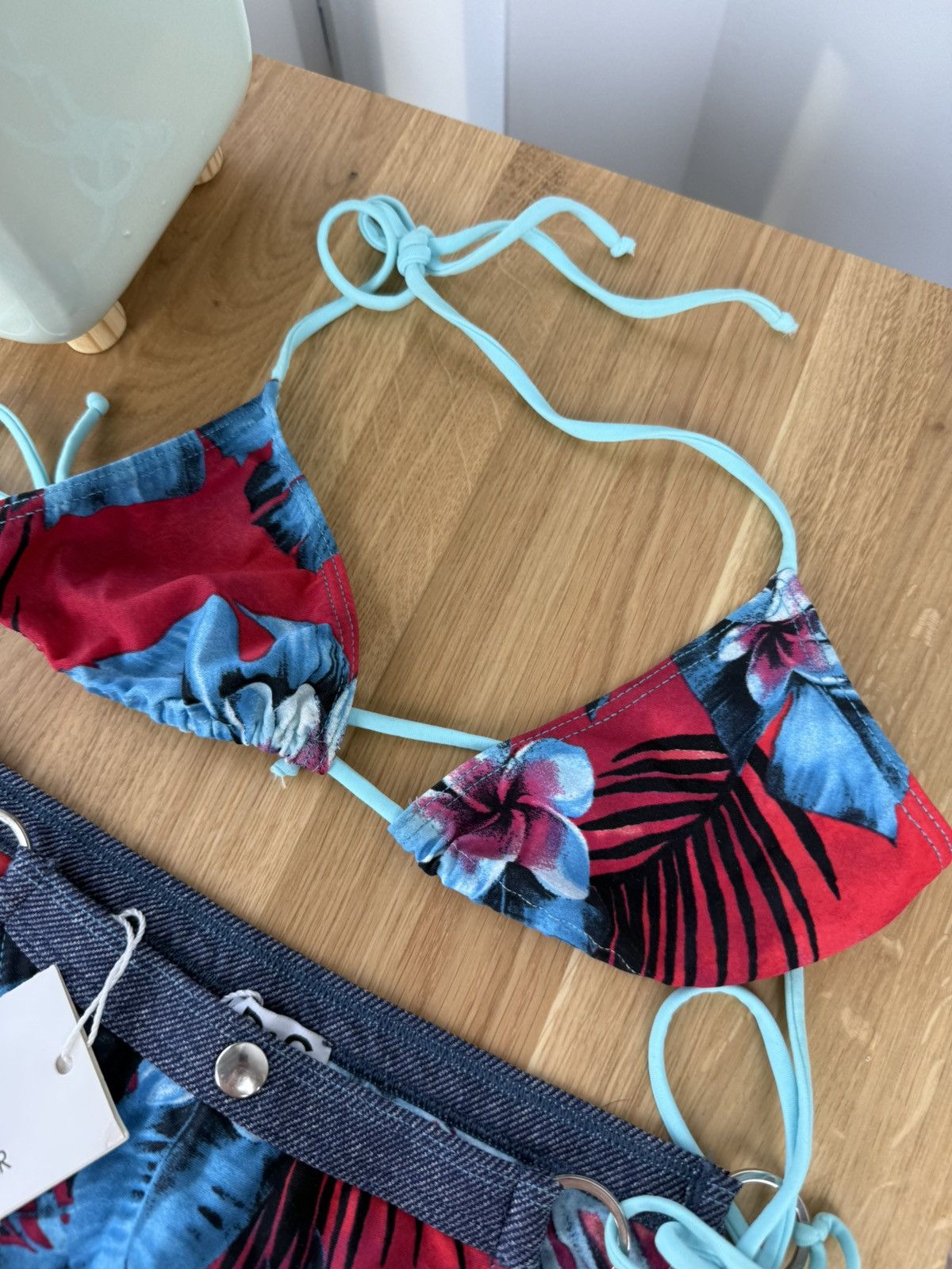 Dolce & Gabbana × Vintage Vintage DOLCE&GABBANA D&G Bikini Swimsuit Beachwear Size ONE SIZE - 4 Thumbnail