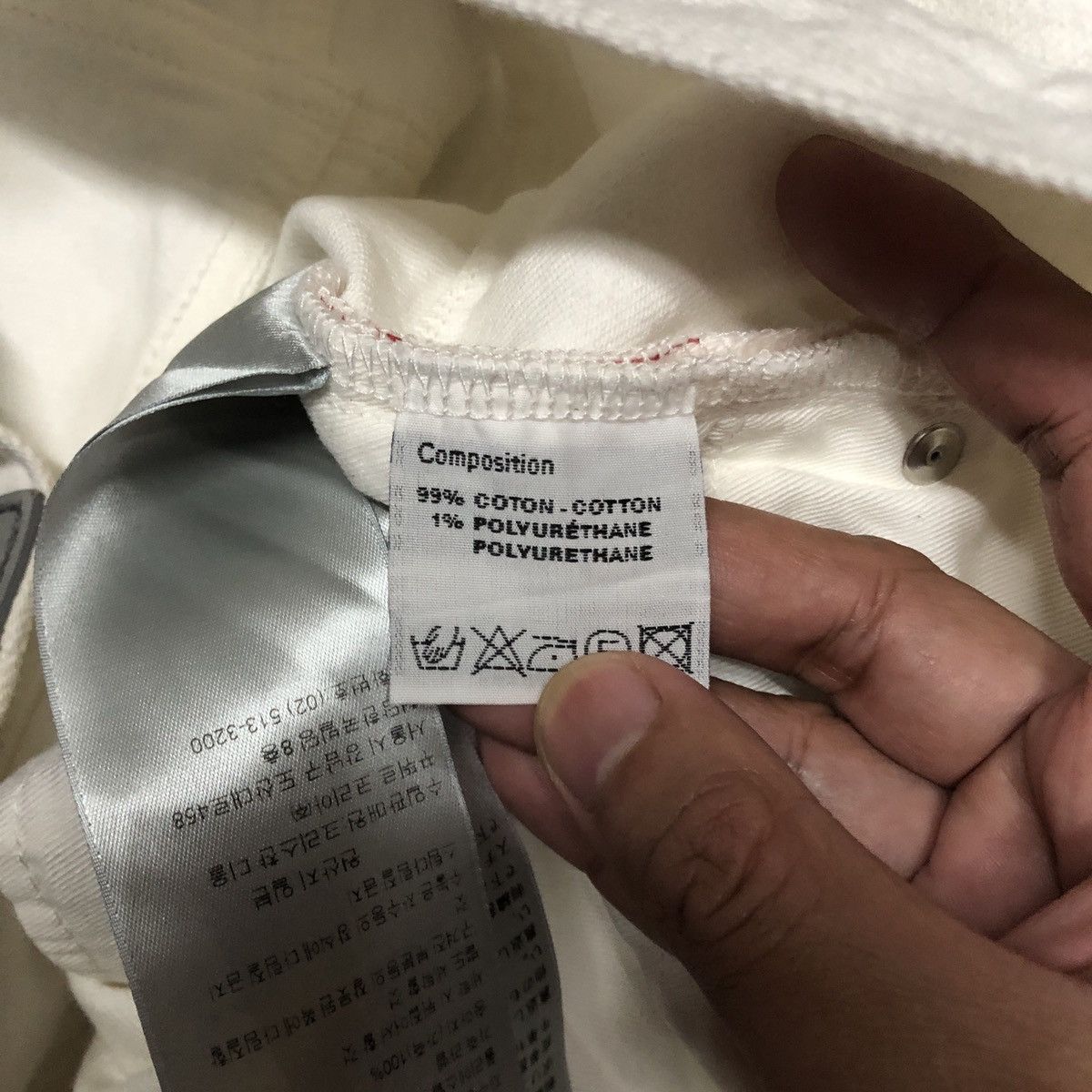 Dior Dior selvedge jeans Size US 31 - 24 Thumbnail