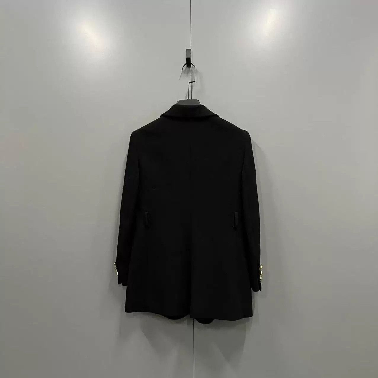 Gucci Gucci Black Coat Size 46 Size US S / EU 44-46 / 1 - 2 Thumbnail