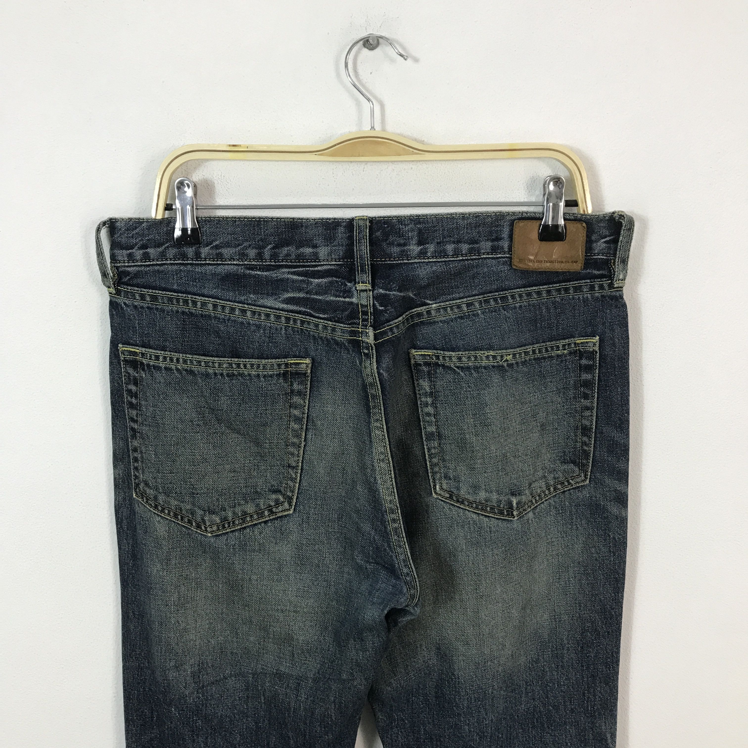 Gap Baggy gap distressed boot fit denim pants Size US 30 / EU 46 - 5 Thumbnail