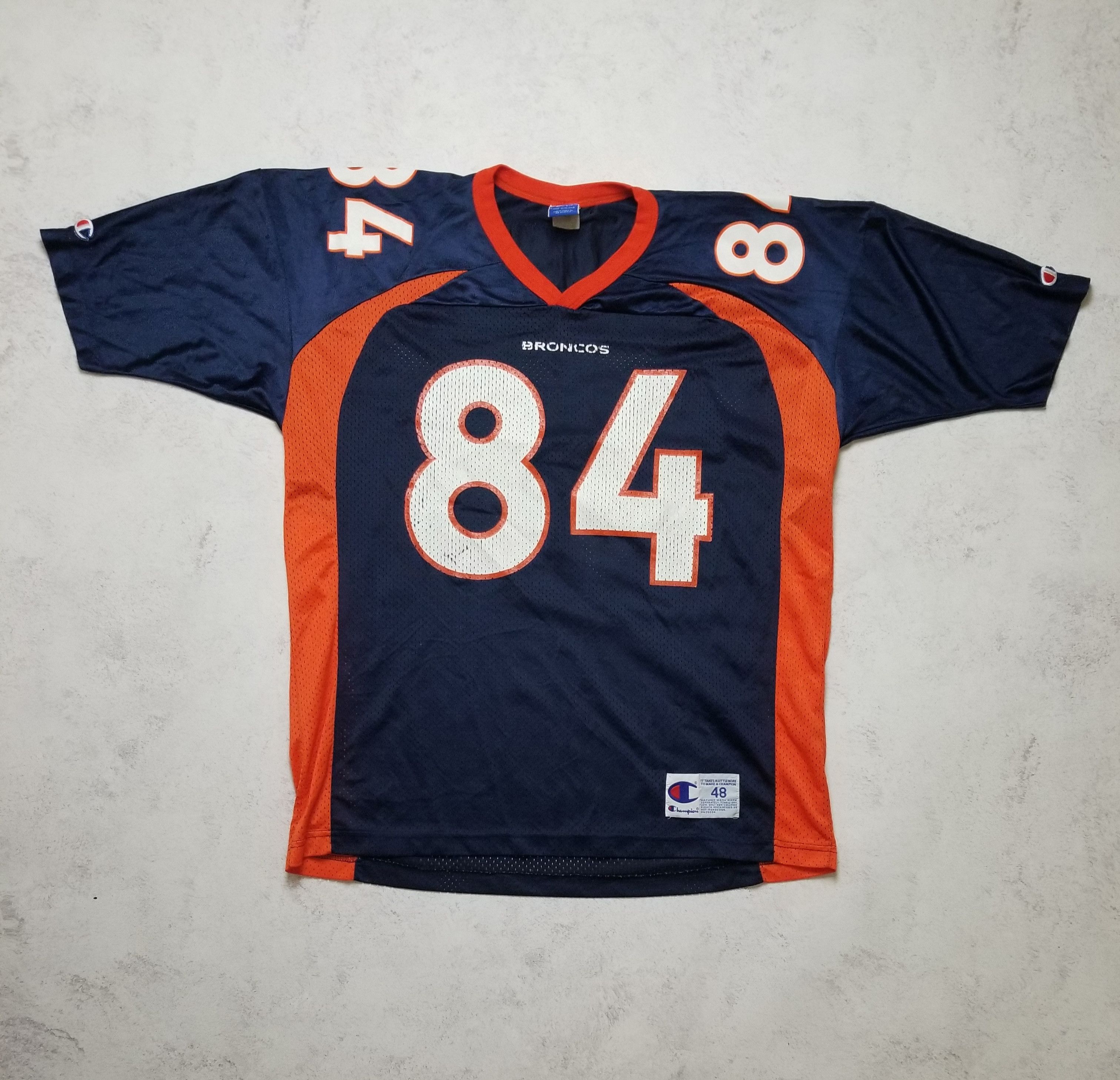 Champion VTG Champion Denver Broncos Shannon Sharpe NFL Jersey SZ 48 Size US L / EU 52-54 / 3 - 1 Thumbnail