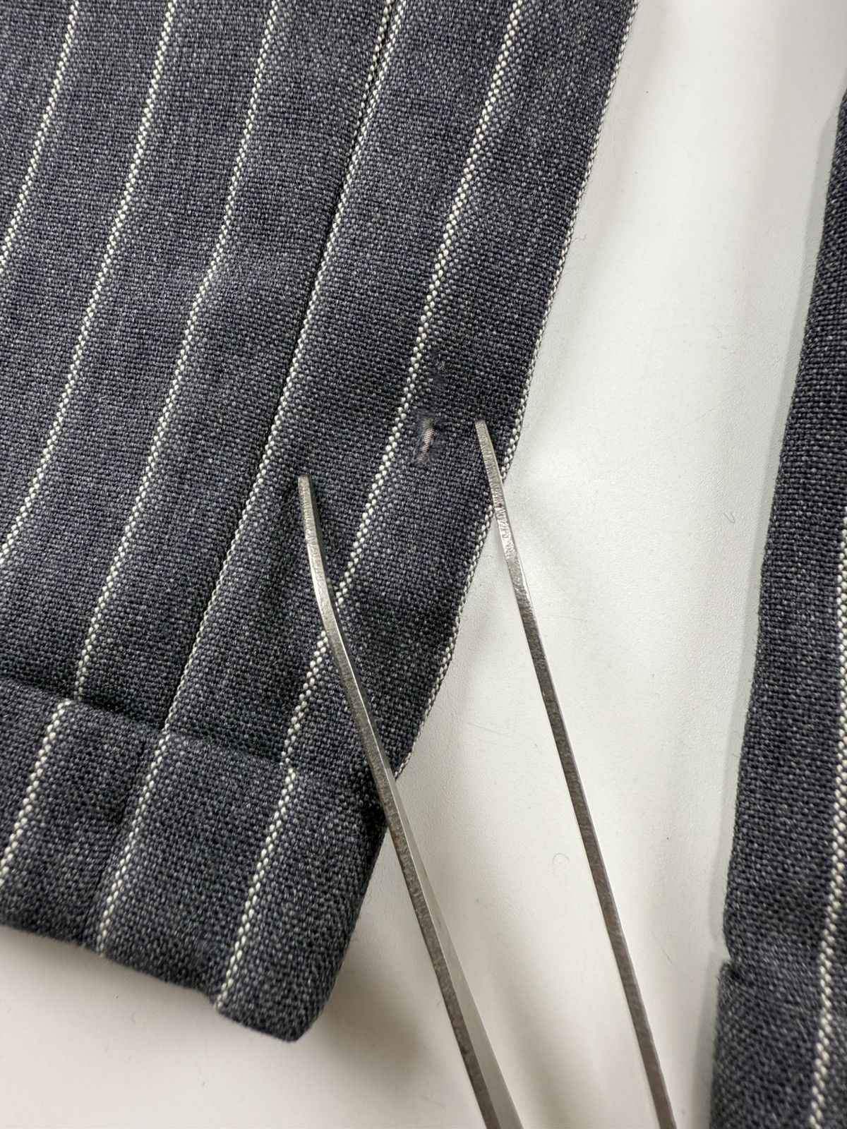 Thom Browne Thom Browne Pinstriped Wool Pants Size 28" / US 6 / IT 42 - 6 Thumbnail