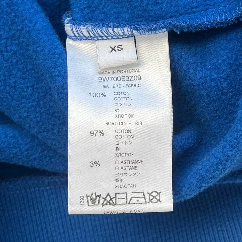 Givenchy Givenchy Blue Glitter Logo Hoodie, Size XS Size US XS / EU 42 / 0 - 7 Thumbnail