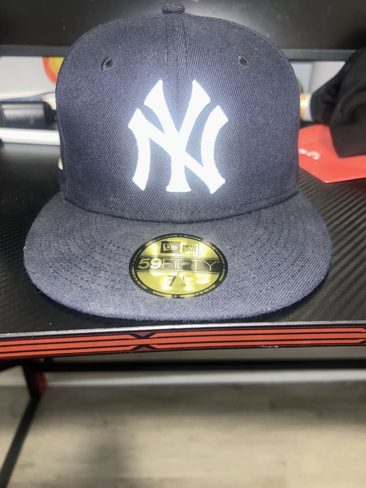 New Era 59Fifty New York Yankees fitted size 7 1/8 Size ONE SIZE - 1 Thumbnail