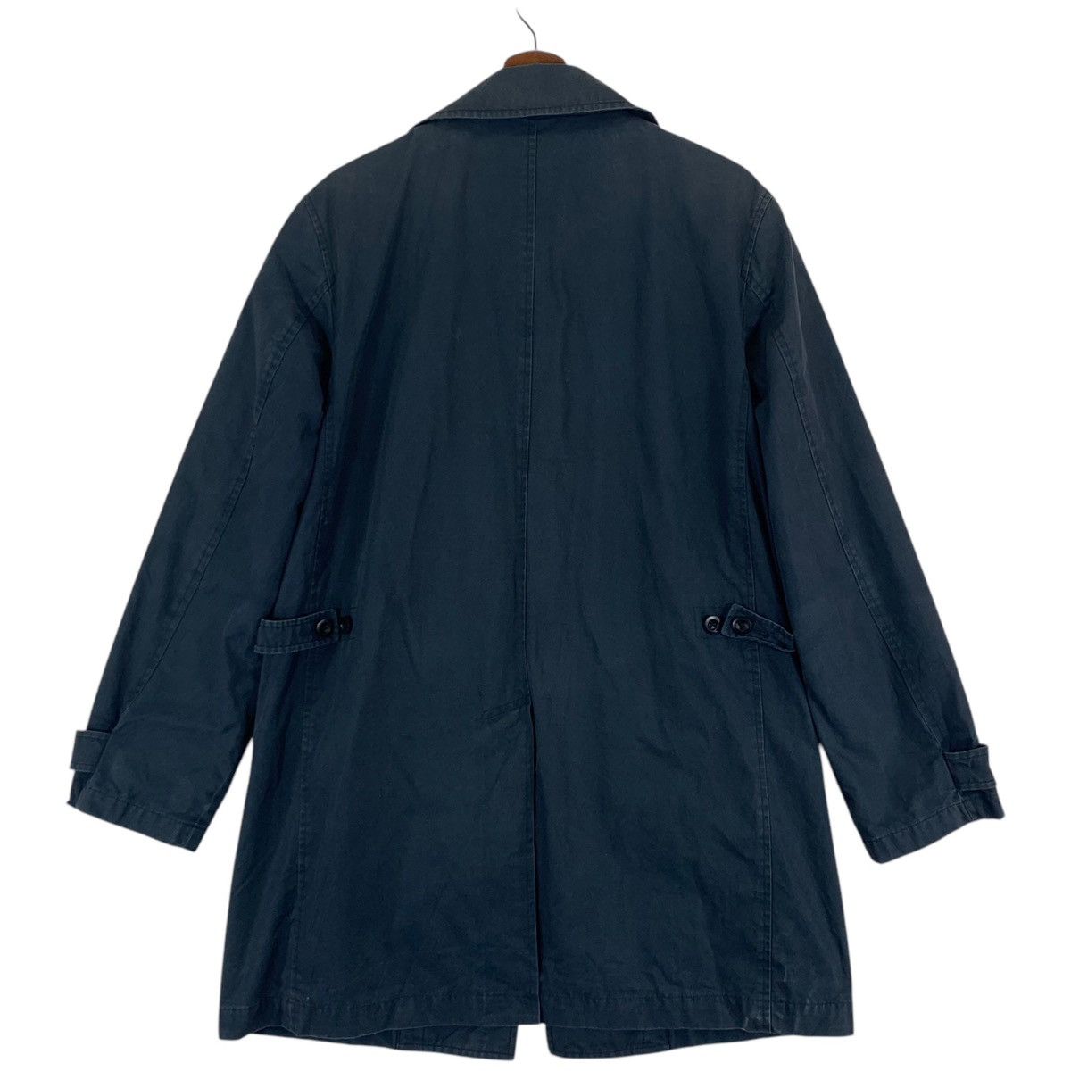 Margaret Howell VINTAGE MARGARET HOWELL BLACK OVERCOAT Size US L / EU 52-54 / 3 - 7 Thumbnail