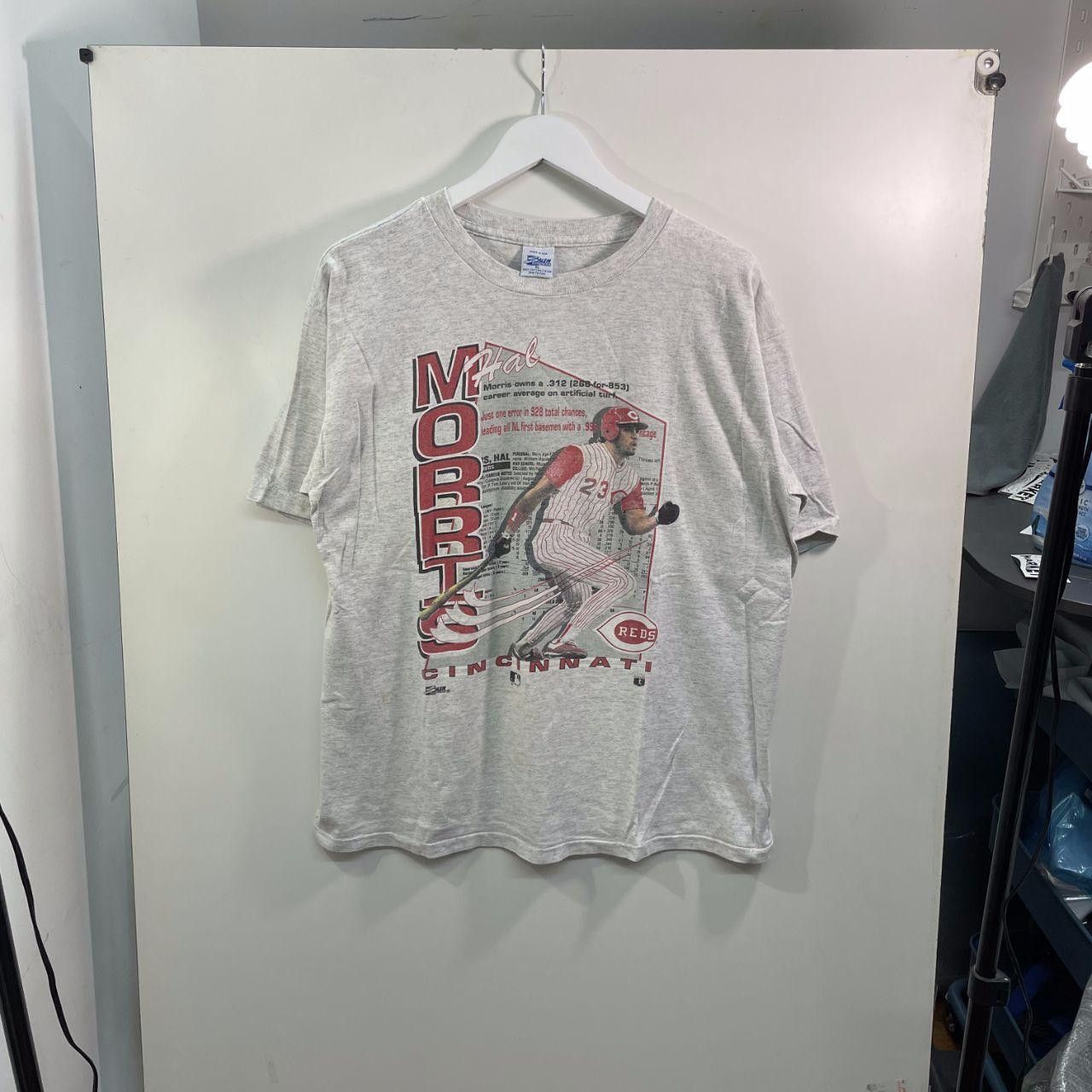 Vintage Cincinnati Reds Baseball Tee Size US XL / EU 56 / 4 - 1 Thumbnail