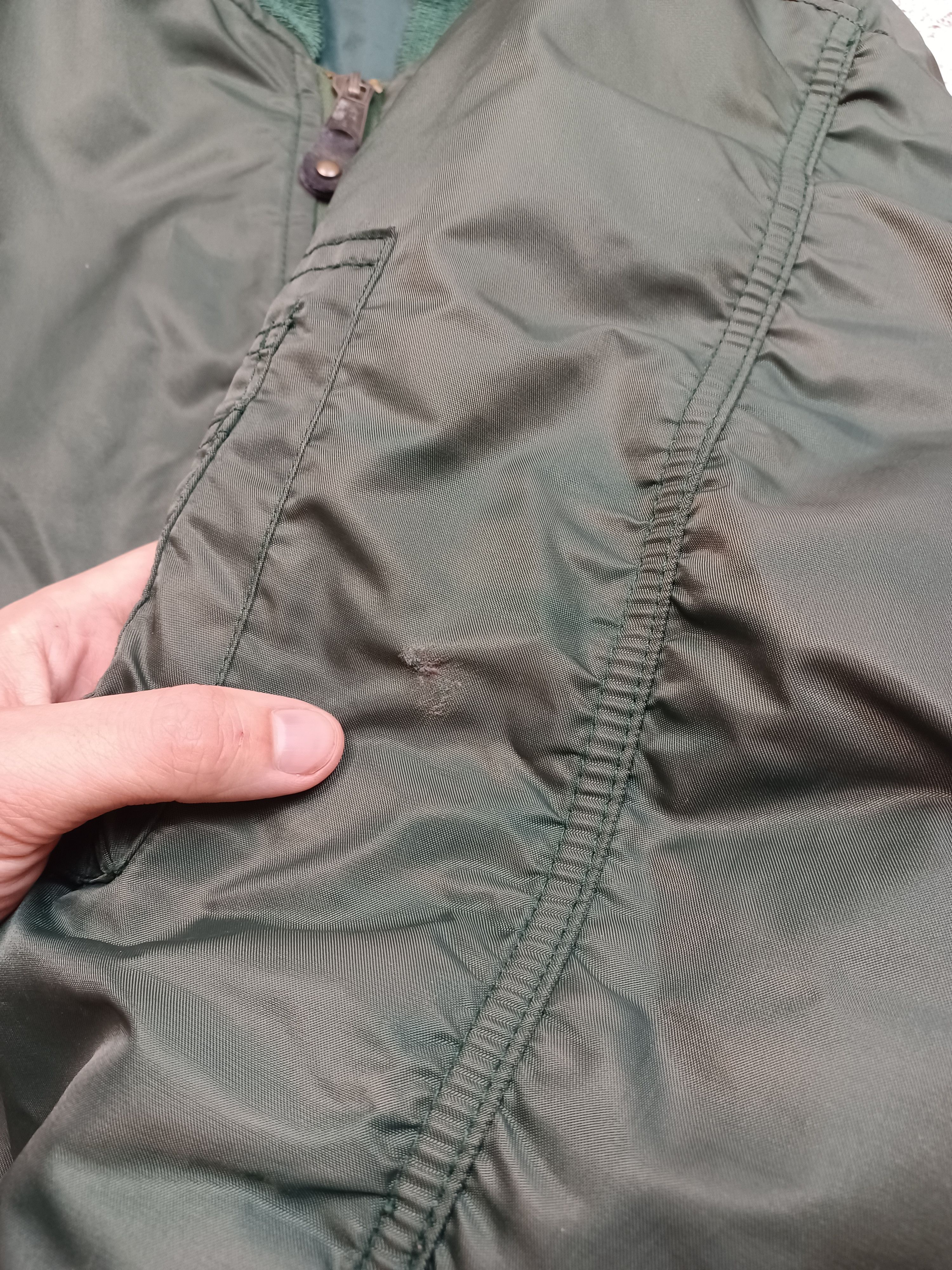 Vintage Vintage MA1 Bomber Jacket Size US L / EU 52-54 / 3 - 11 Thumbnail