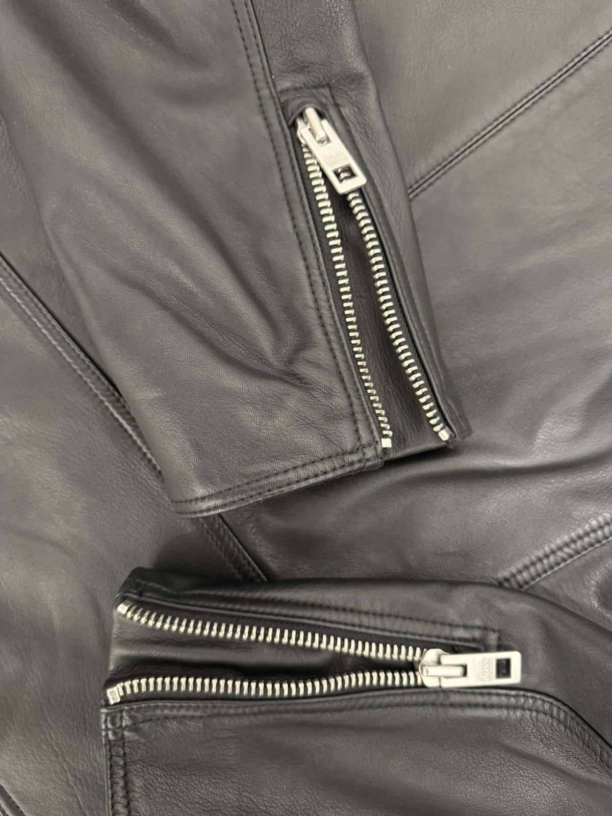 Hugo Boss Hugo Boss Leather Jacket Size US M / EU 48-50 / 2 - 6 Thumbnail