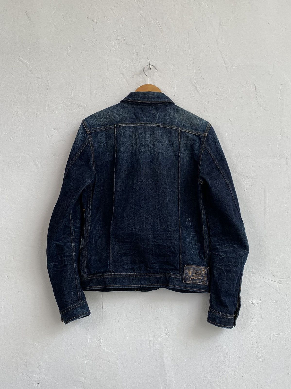 Diesel × Vintage 2010 Diesel Juzicon Giacca Washed Denim Jacket Size US S / EU 44-46 / 1 - 2 Thumbnail