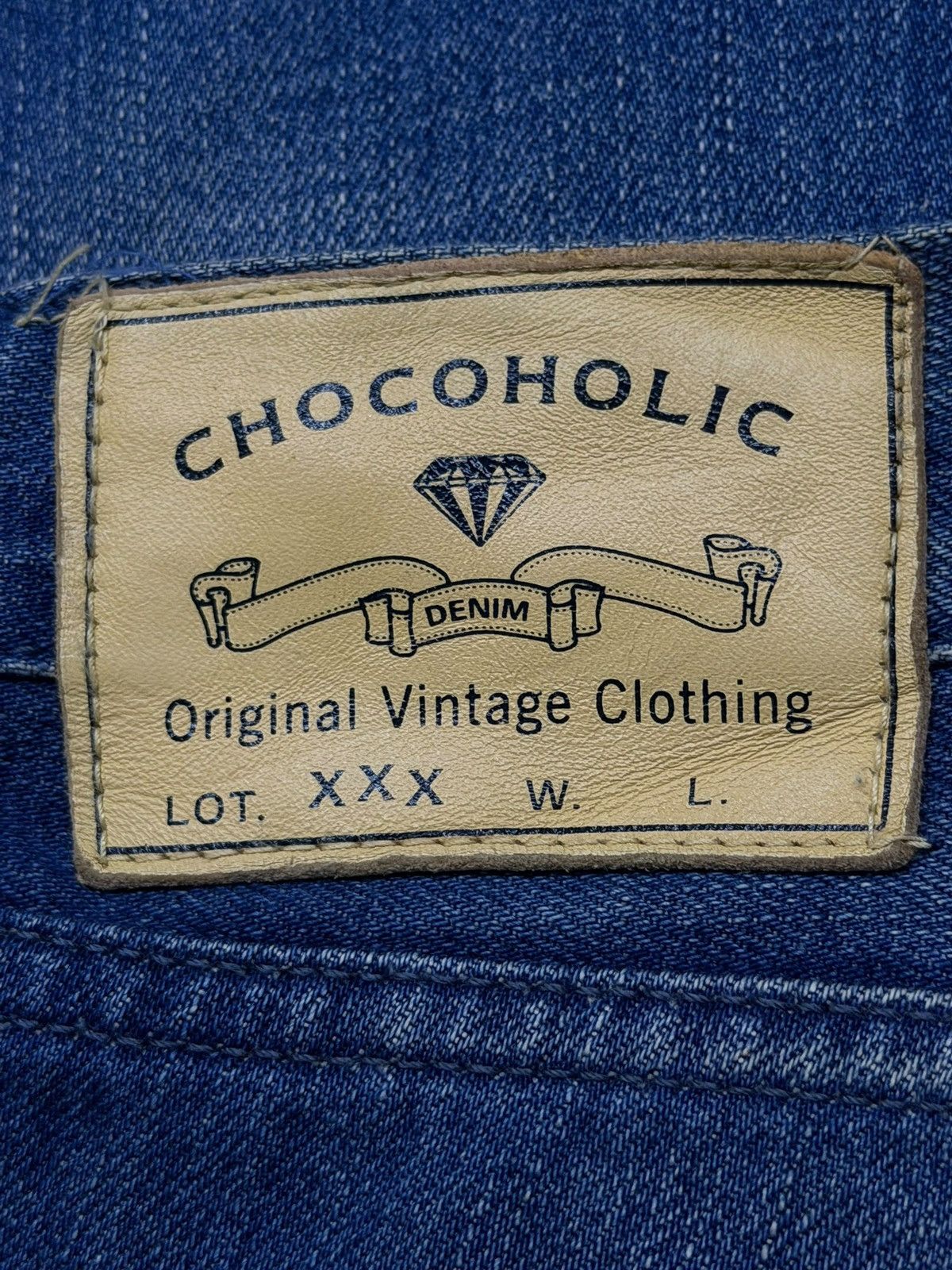 Japanese Brand Vintage CHOCOHOLIC Japanese Denim Jeans | Slim Bootcut | W29 Size 29" - 10 Thumbnail