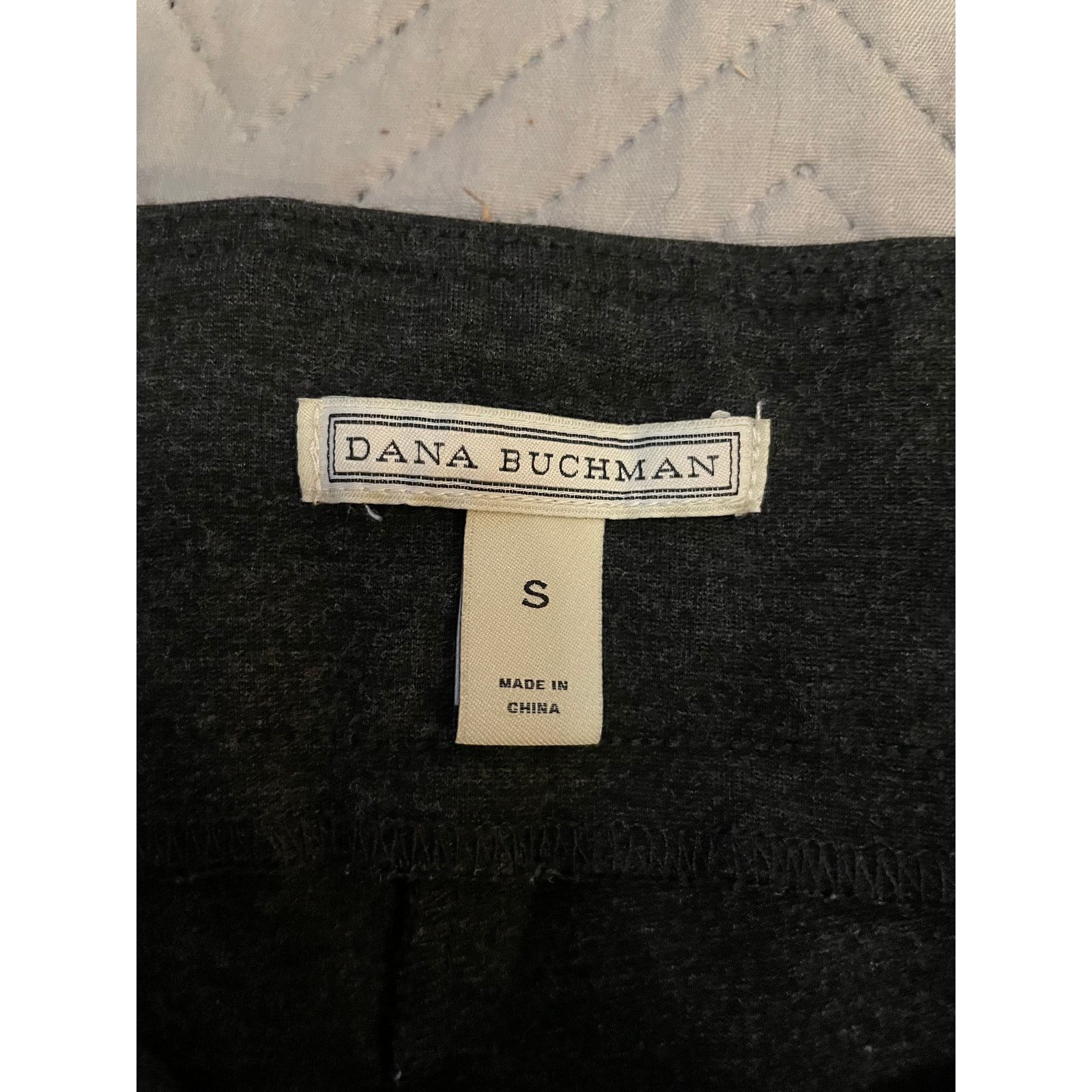 Other Dana Buchman Women’s Size S Dark Gray Stretch Dress Slacks Size 26" / US 2 / IT 38 - 4 Thumbnail