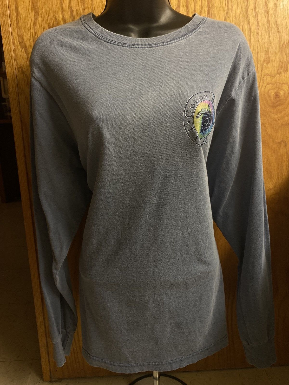 Other Blue Long Sleeve Cocoa Beach Shirt Size L / US 10 / IT 46 - 1 Thumbnail