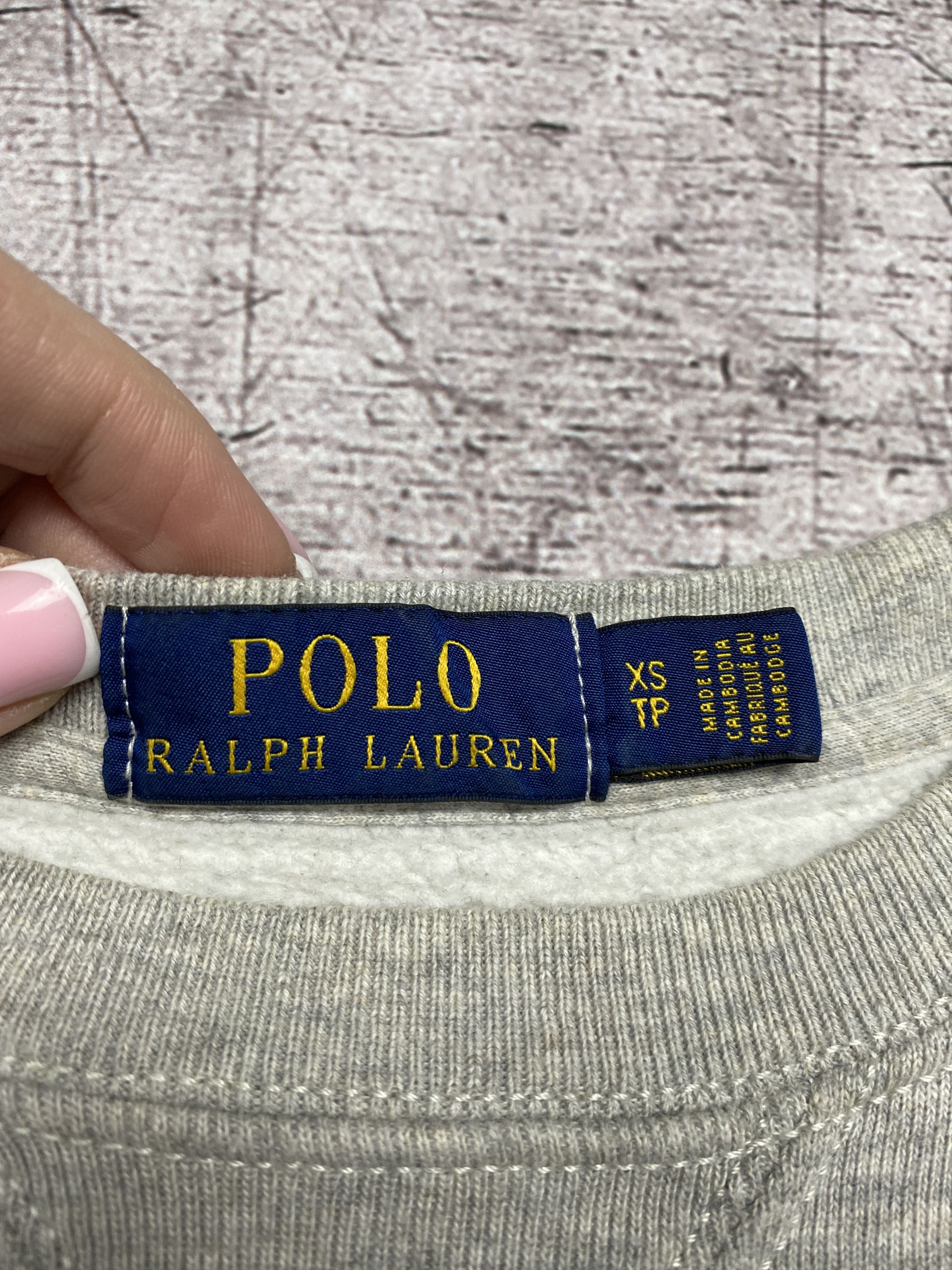 Polo Ralph Lauren × Ralph Lauren Polo Ralph Lauren Vintage Mens Crew Neck Sweatshirt Y2K Size US XS / EU 42 / 0 - 5 Thumbnail