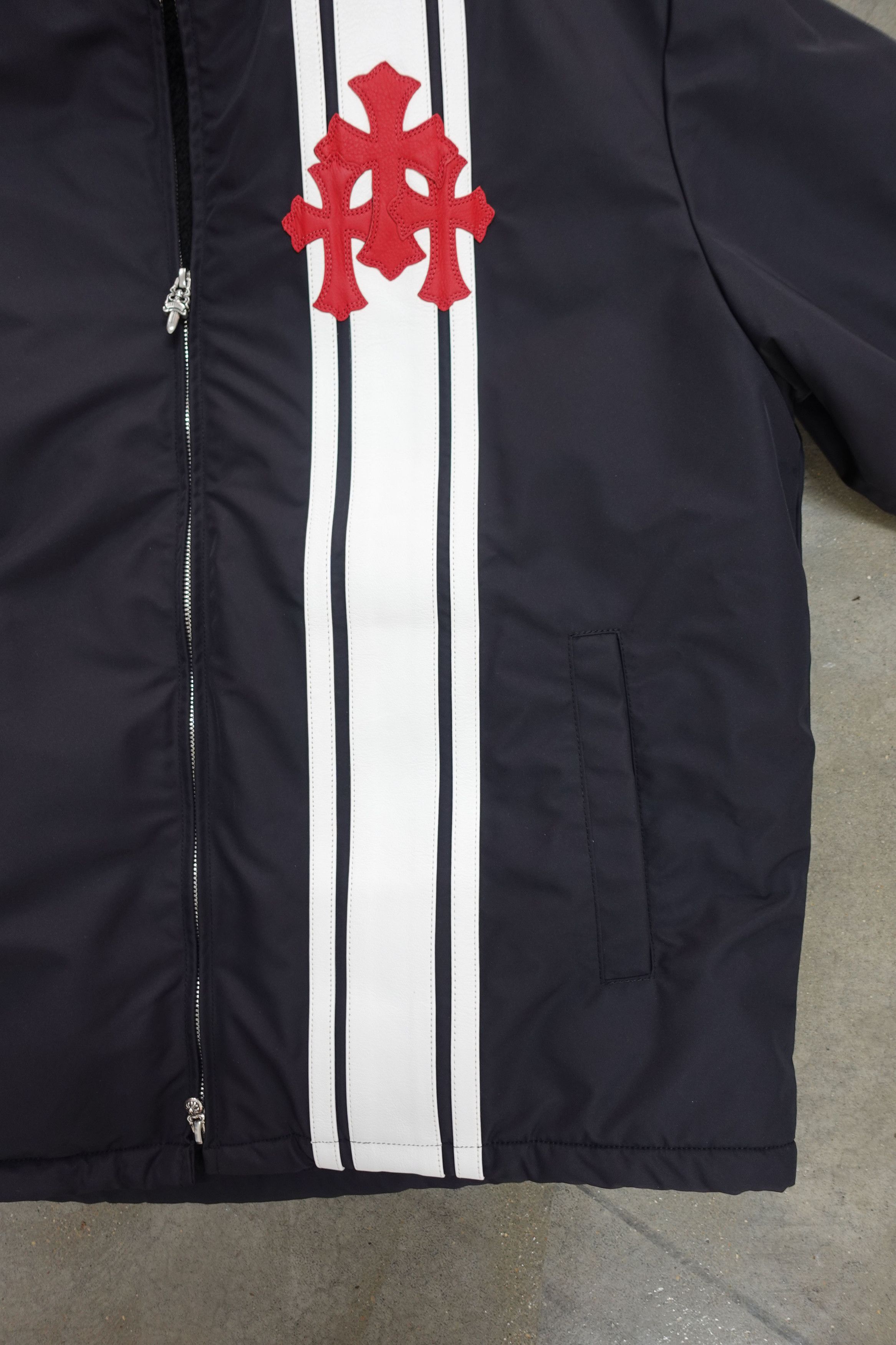 Chrome Hearts CHROME HEARTS CROSS PATCH COBRA NYLON RACING JACKET Size US L / EU 52-54 / 3 - 3 Thumbnail
