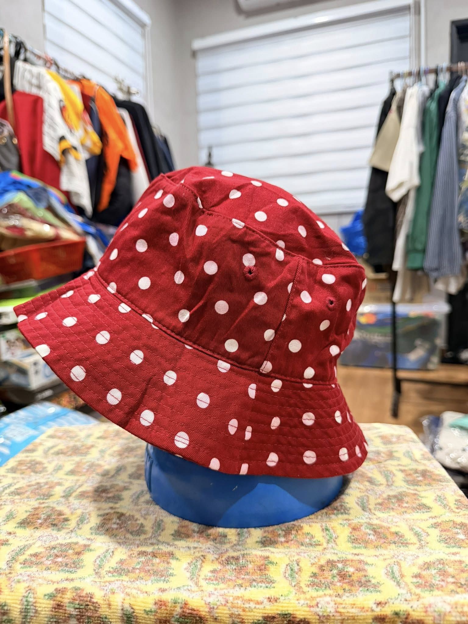 Uniqlo uniqlo polka dot bucket hat 57 cm Size ONE SIZE - 8 Thumbnail