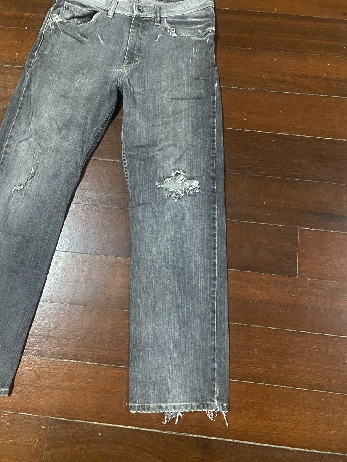 Volcom Vintage Volcom Stone Boardwear Denim Jeans distressed ripped Size US 35 - 4 Thumbnail