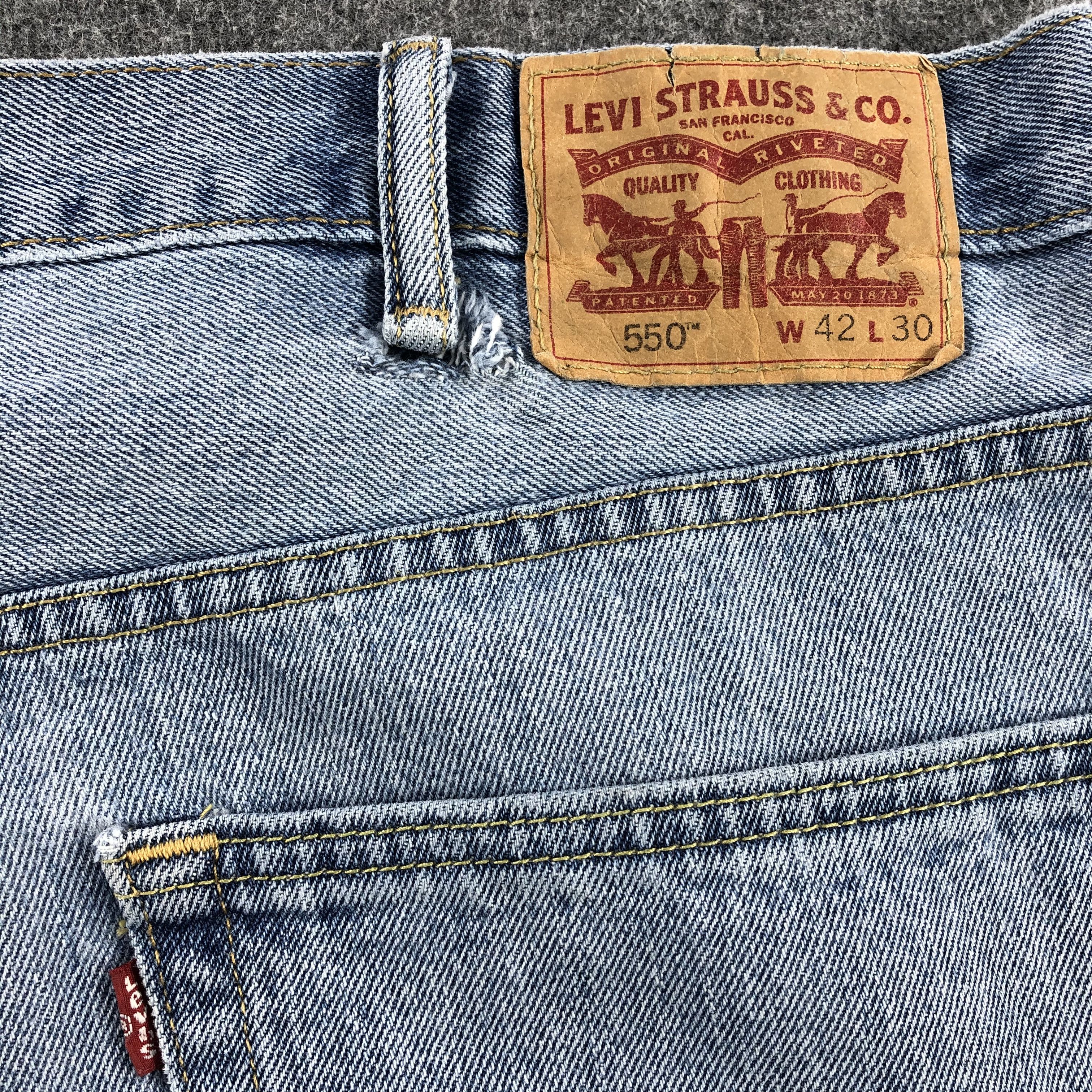 Levi's × Vintage Vintage Light Wash Levis 550 Jeans-JM1790 Size US 43 - 5 Thumbnail