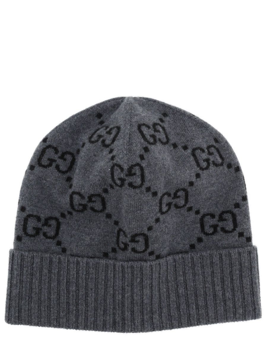 Gucci GUCCI CASHMERE HAT - BLACK Size ONE SIZE - 1 Thumbnail
