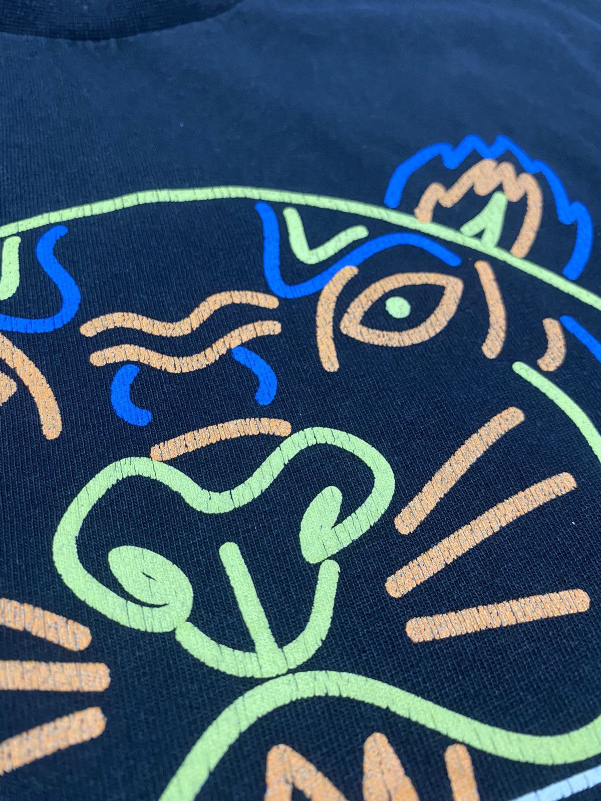 Kenzo Kenzo Paris Big Logo Tiger T-shirt Size S-M Size US S / EU 44-46 / 1 - 4 Thumbnail