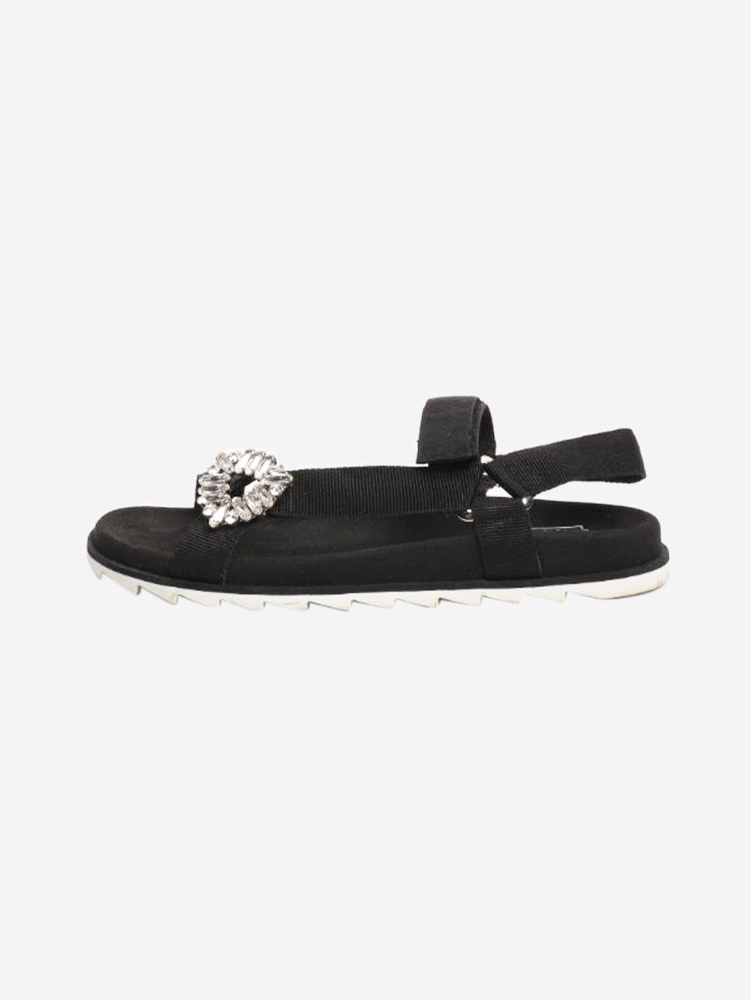 Other Black diamante sandals - EU 41 (UK 8) Size US 10 / IT 40 - 1 Thumbnail