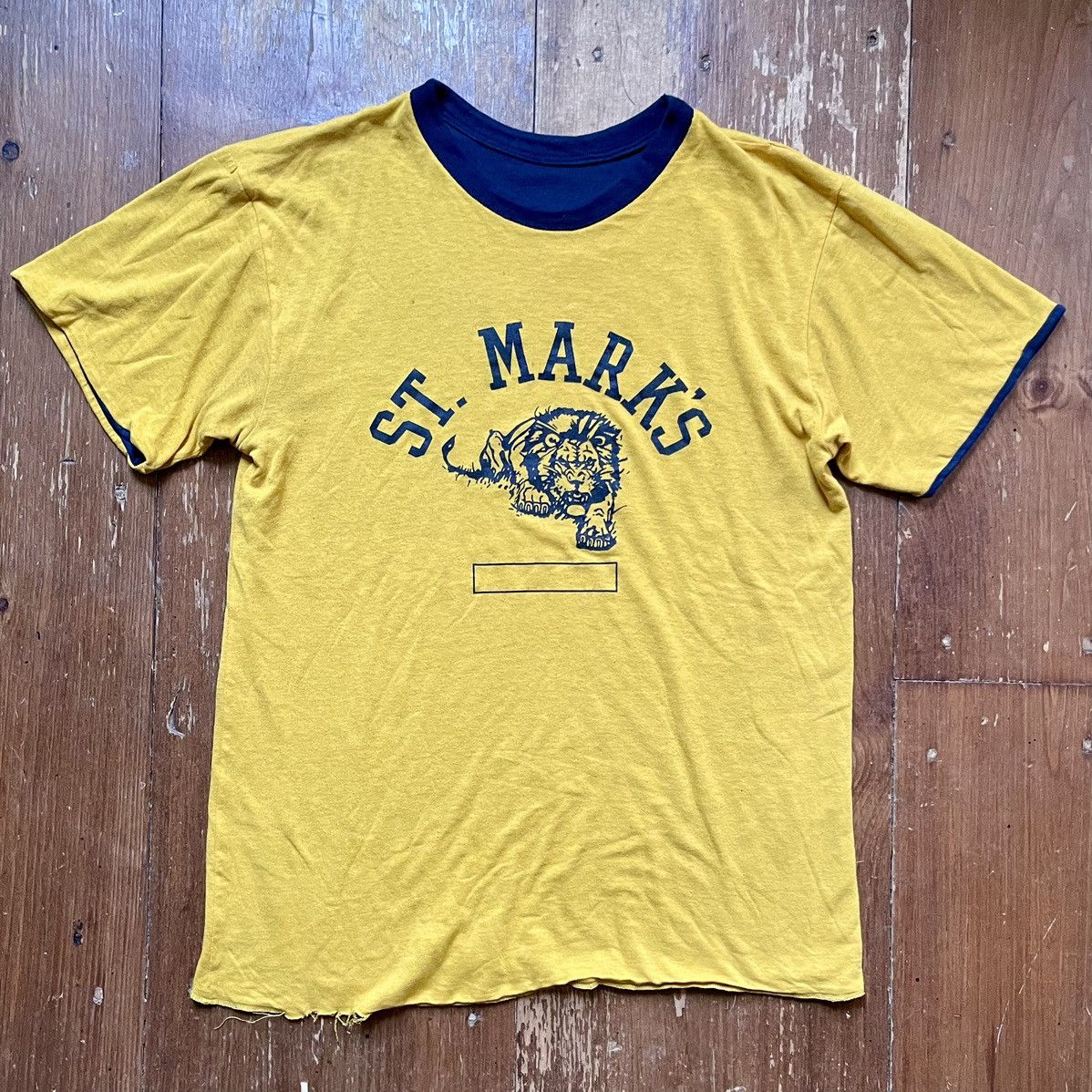 Vintage Vintage reversible double face college t shirt 80's 90's Size US M / EU 48-50 / 2 - 1 Thumbnail