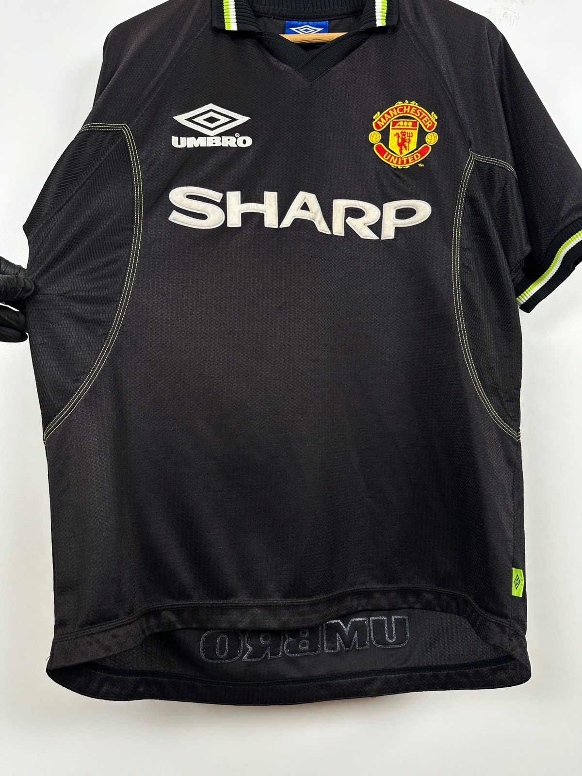 Umbro 1998/99 Umbro Manchester United Third Vintage Soccer Jersey Size US M / EU 48-50 / 2 - 10 Thumbnail