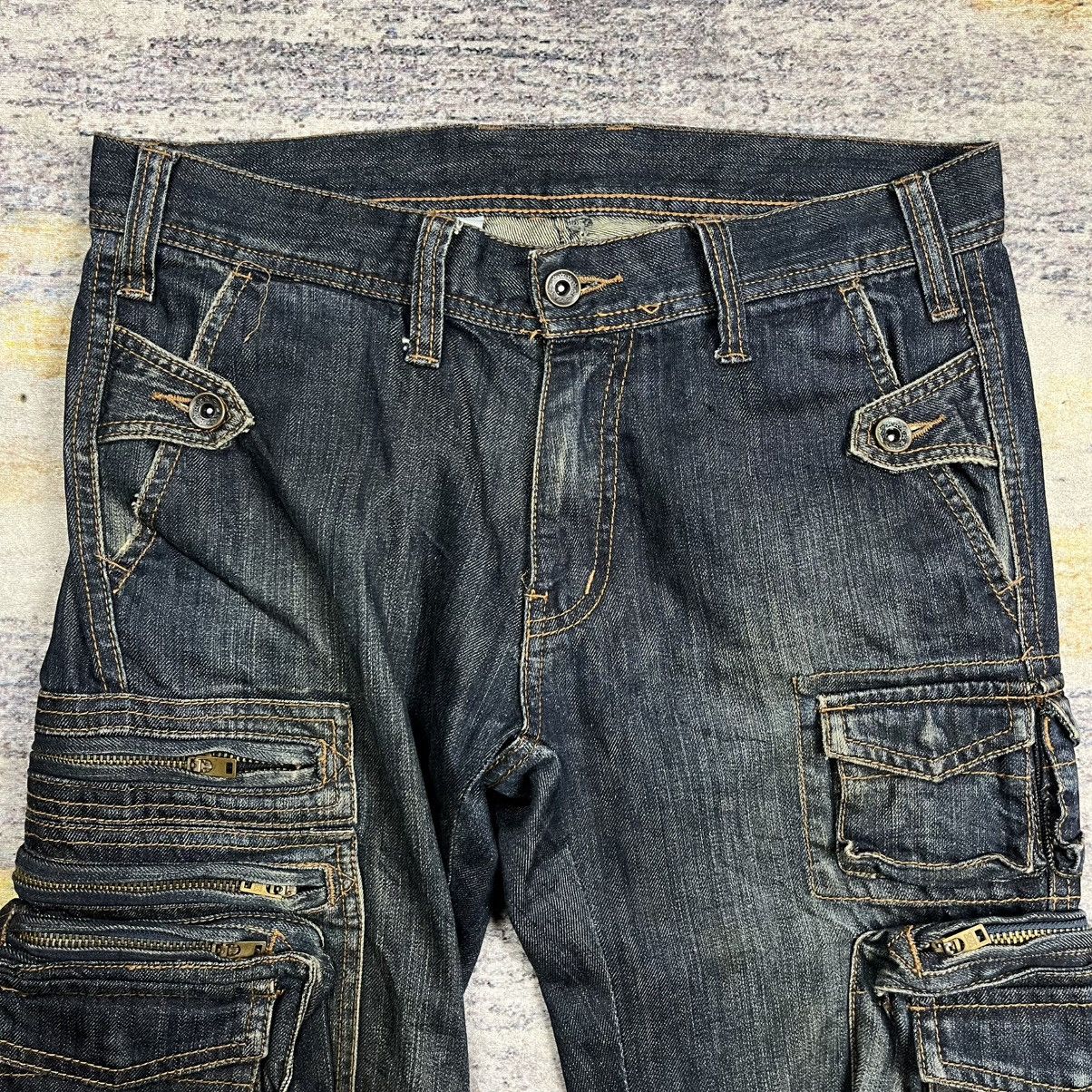Tornado Mart Abx multi pocket cargo jeans Size US 32 / EU 48 - 8 Thumbnail