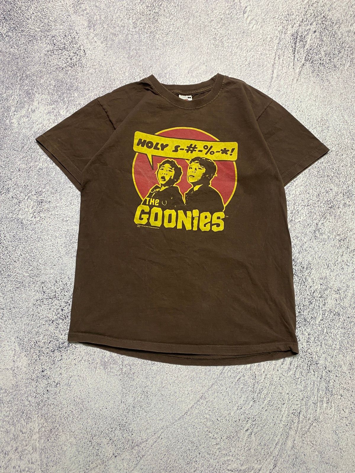 Pre-owned Band Tees X Vintage The Goonies Movie "holly S" Humor T Shirt Y2k In Brown