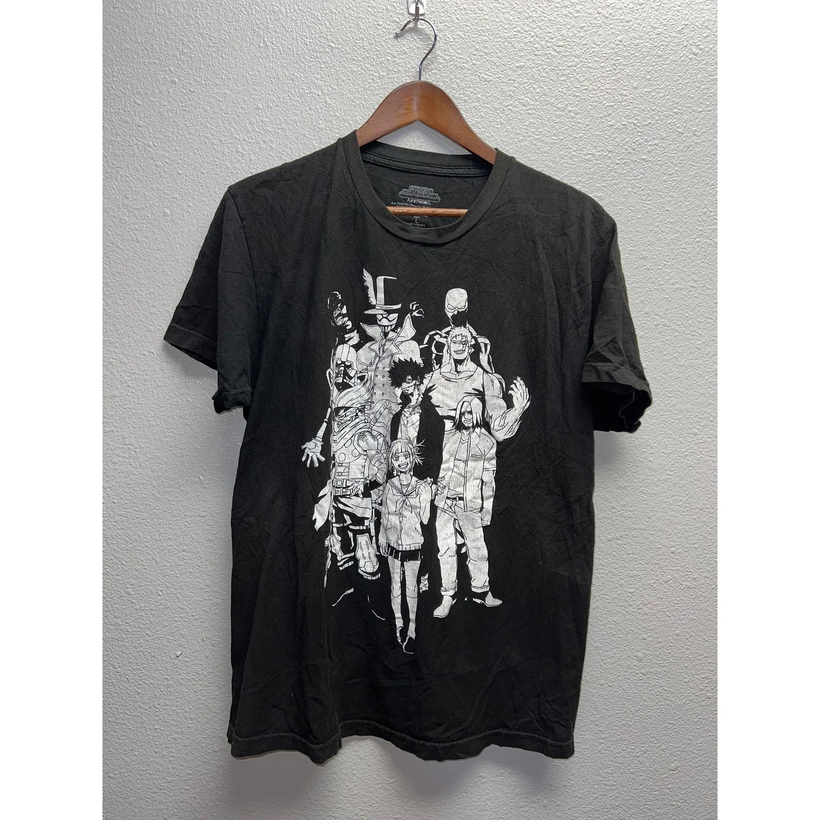 Vintage My Hero Academia Shirt Vanguard Action Squad Black Tee Large Size US L / EU 52-54 / 3 - 1 Thumbnail
