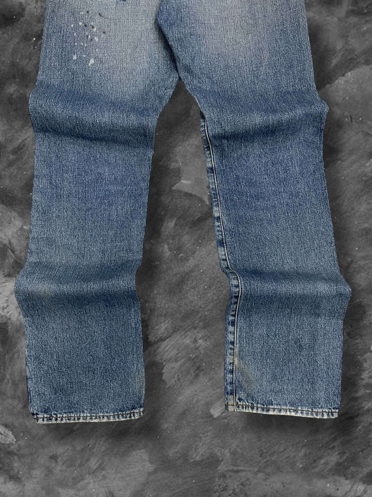 Japanese Brand Vintage 90s Designer Japan In The Attic Splash Grunge Denim Size US 30 / EU 46 - 9 Thumbnail