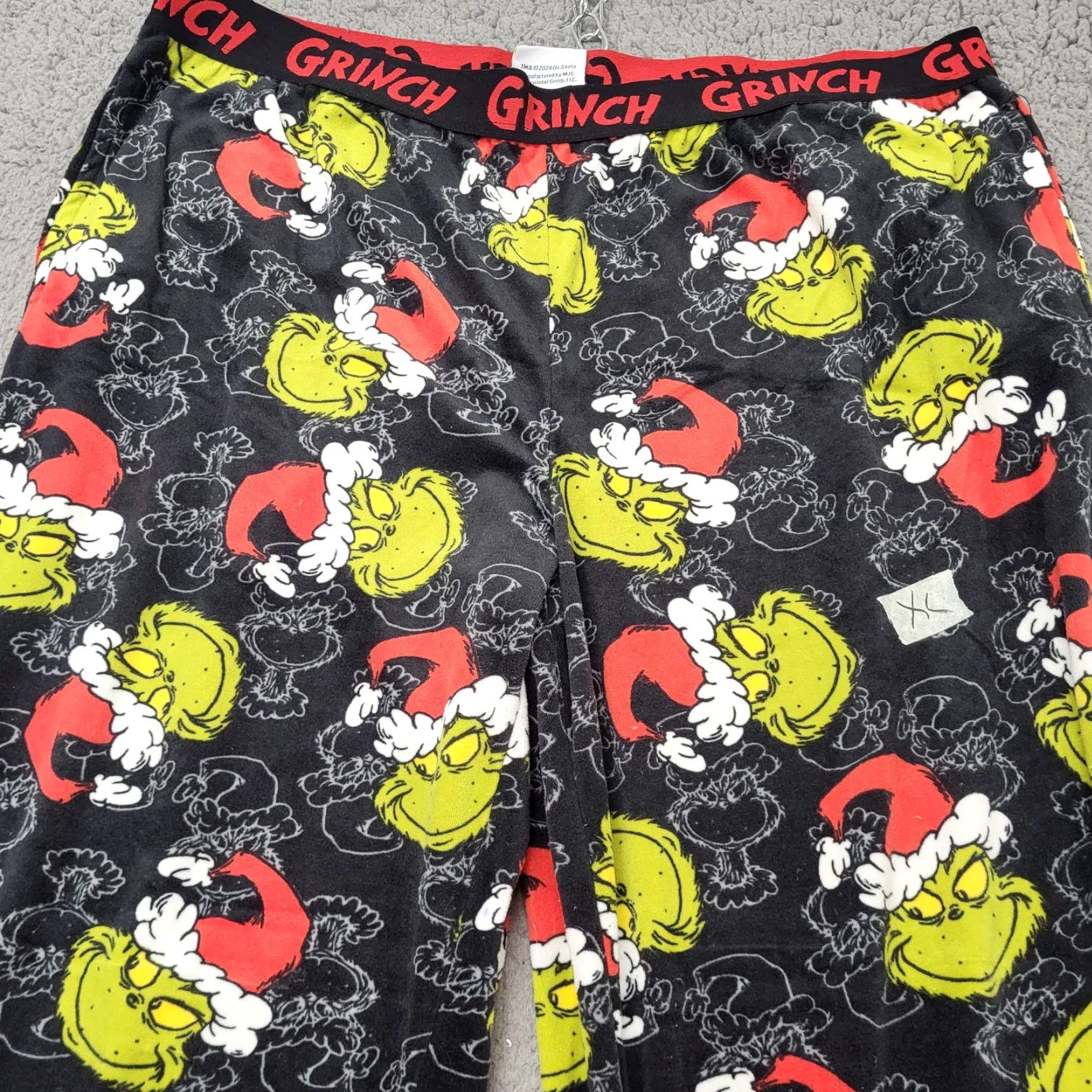 Vintage VINTAGE? No — not vintage. The Grinch Dr. Seuss PJ Pants Mens XL Christmas Sleep Lounge Pajamas Bottom Size US 36 / EU 52 - 4 Thumbnail