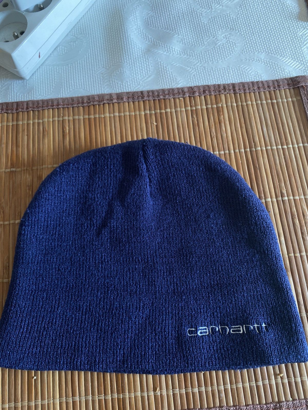 Carhartt × Vintage Carhartt Vintage rare mini logo winter hat Size ONE SIZE - 1 Thumbnail