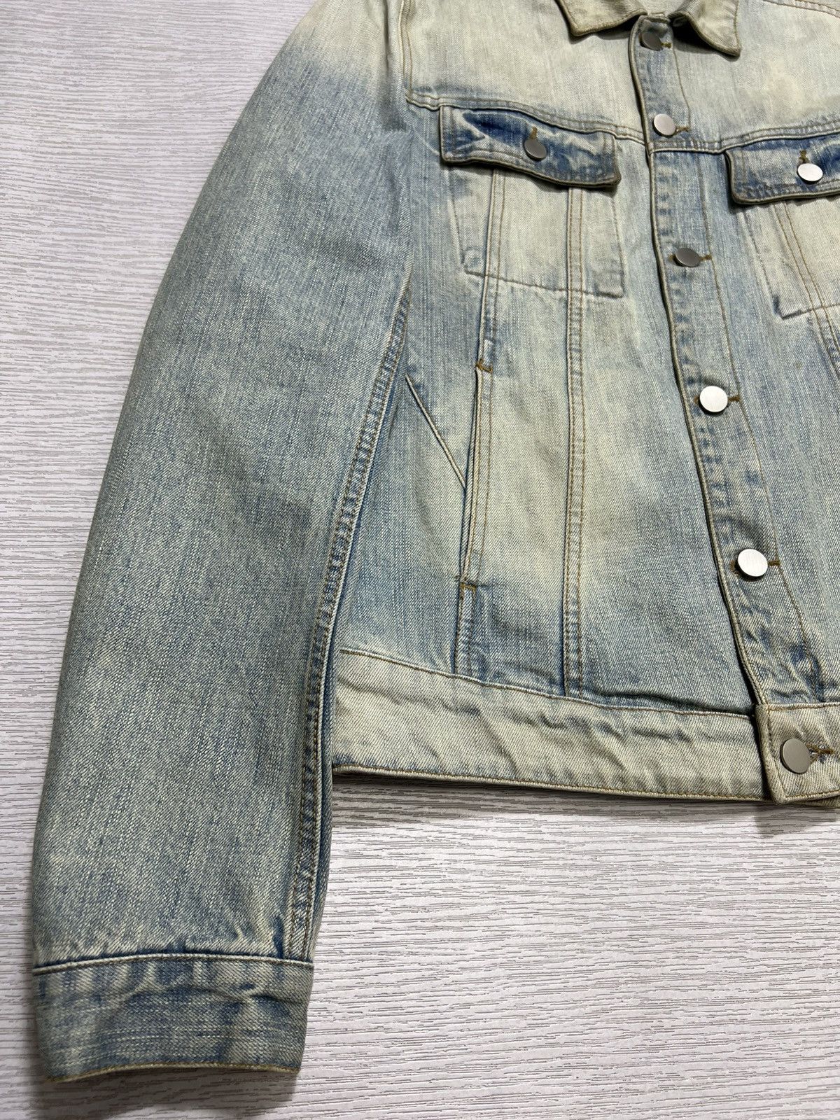 Balmain Balmain - Christophe Decarnin - Vintage Washed Denim Jacket Size US L / EU 52-54 / 3 - 8 Thumbnail