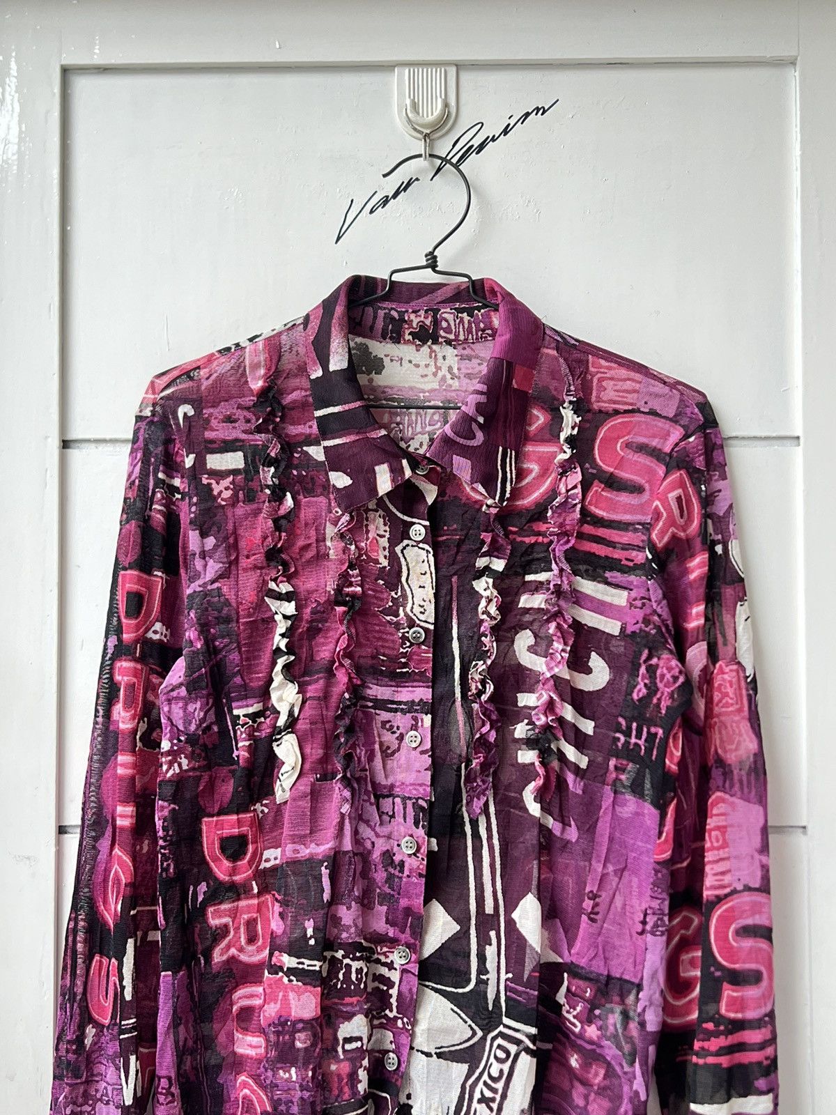 Other LUITHEMIS Mesh Pink Shirt Size US XS / EU 42 / 0 - 2 Thumbnail