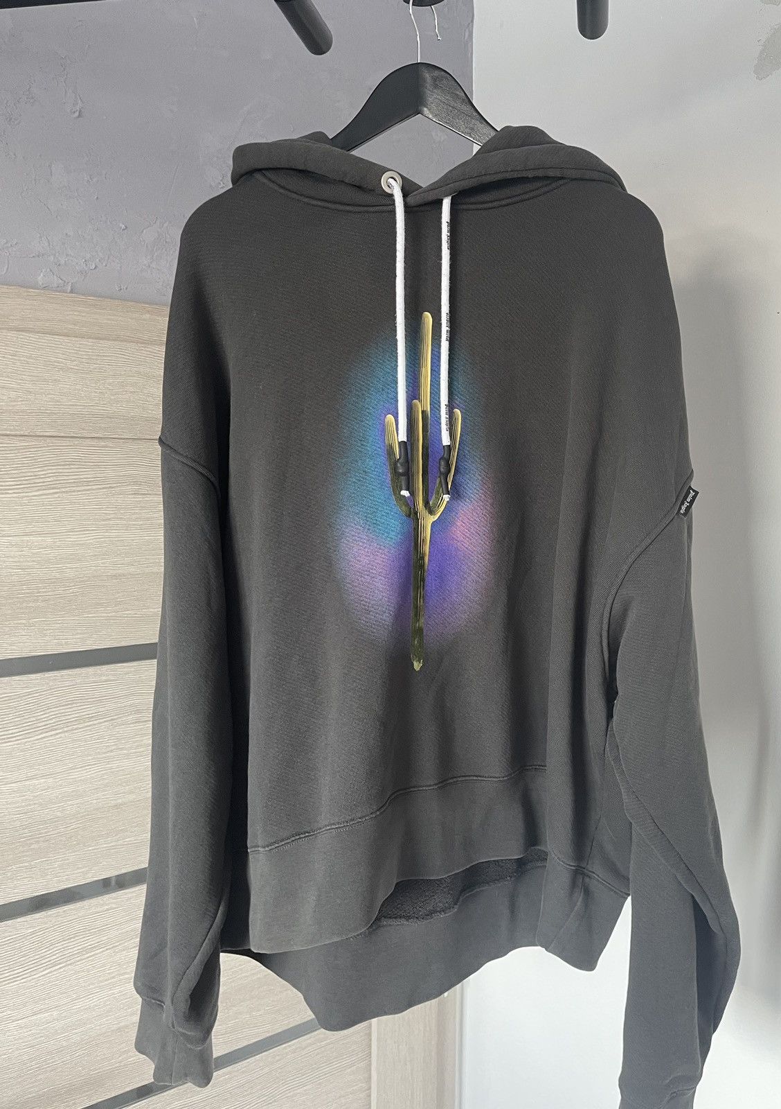 Palm angels hoodie cactus sale