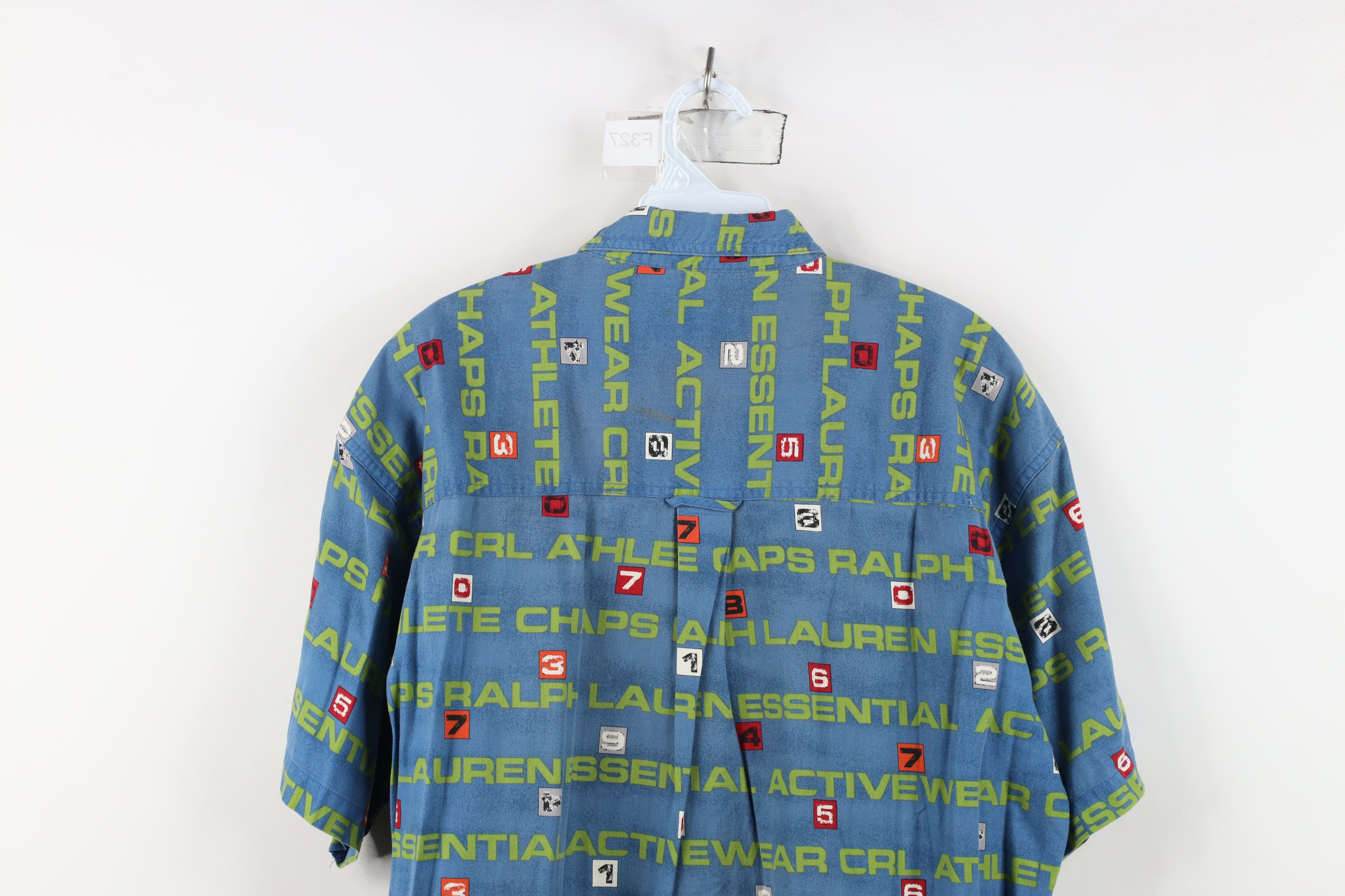 Polo Ralph Lauren Vintage 90s Chaps Ralph Lauren Over Print Button Down Shirt Size US M / EU 48-50 / 2 - 11 Thumbnail