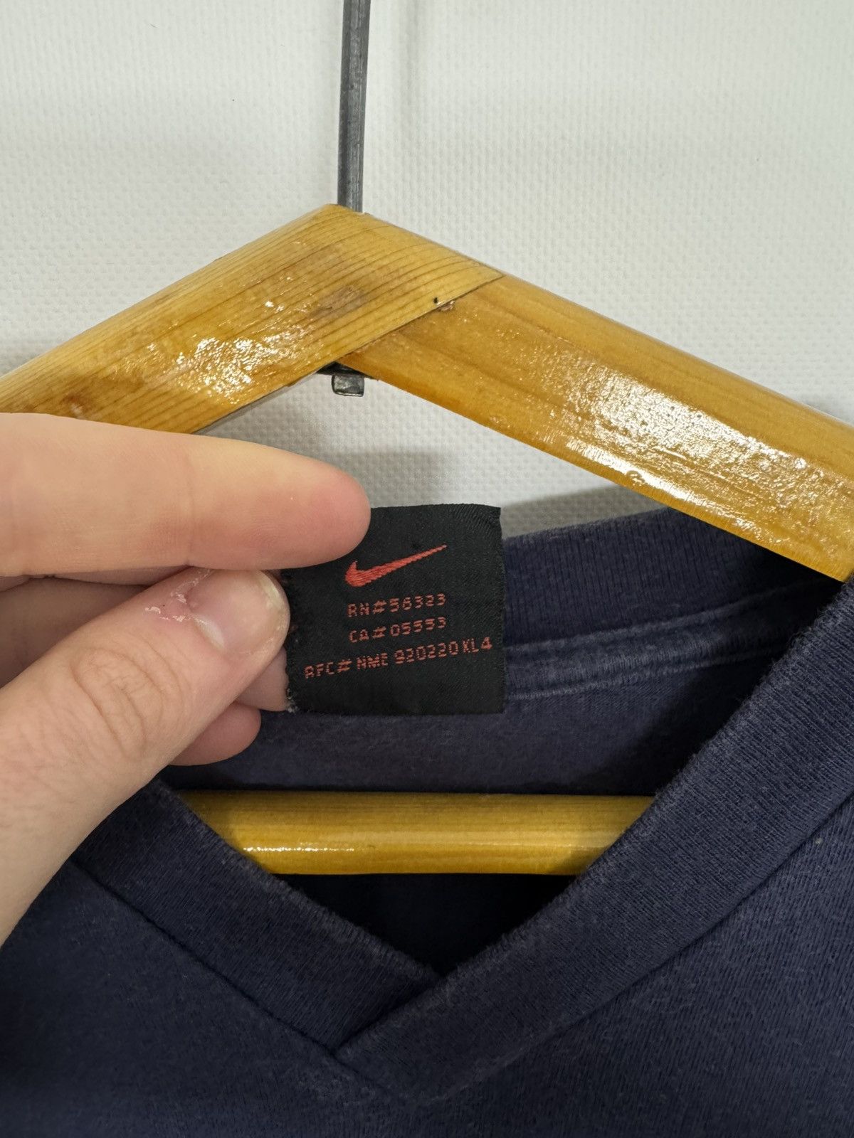 Nike Vintage Nike Swoosh T-Shirt 90’s Size US M / EU 48-50 / 2 - 6 Thumbnail