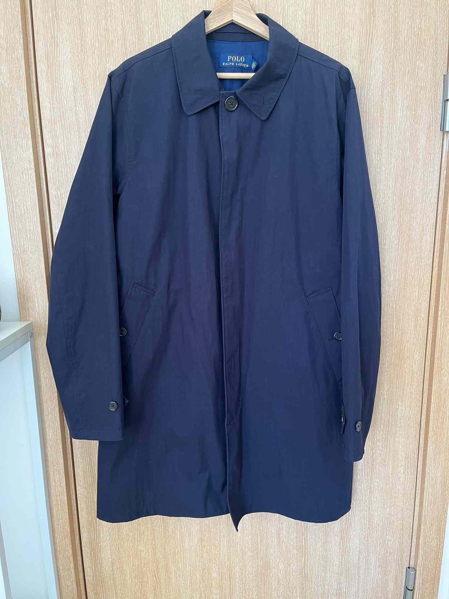 Ralph Lauren Ralph Lauren Navy Blue Trench Coat Size US M / EU 48-50 / 2 - 1 Thumbnail