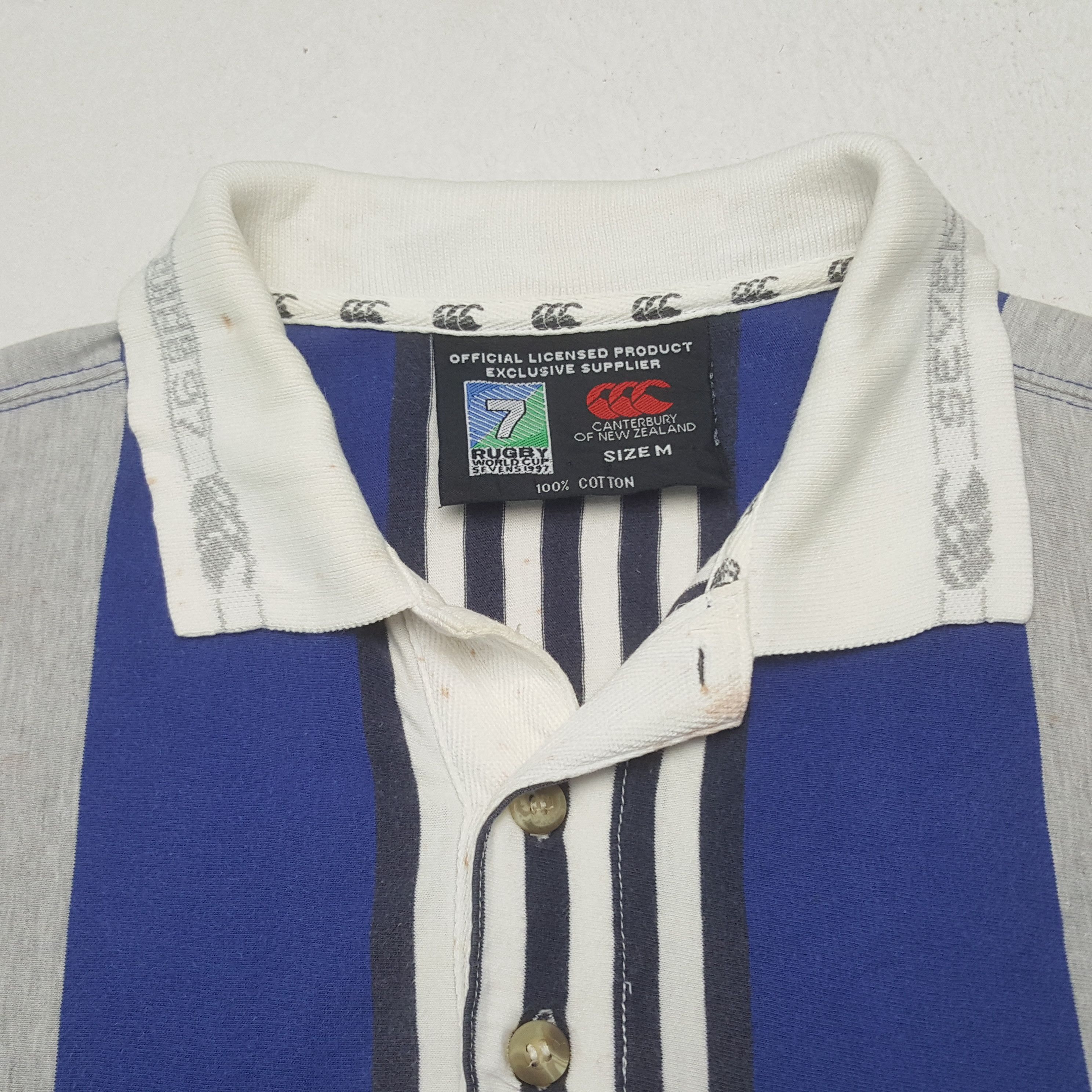 Canterbury of New Zealand Vintage Canterbury Of New Zealand World Cup 1997 Polos RR23 Size US L / EU 52-54 / 3 - 4 Thumbnail