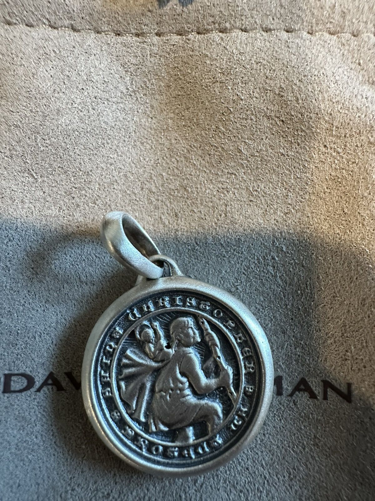 David Yurman David Yurman St. Christopher Amulet Pendant Size ONE SIZE - 3 Thumbnail