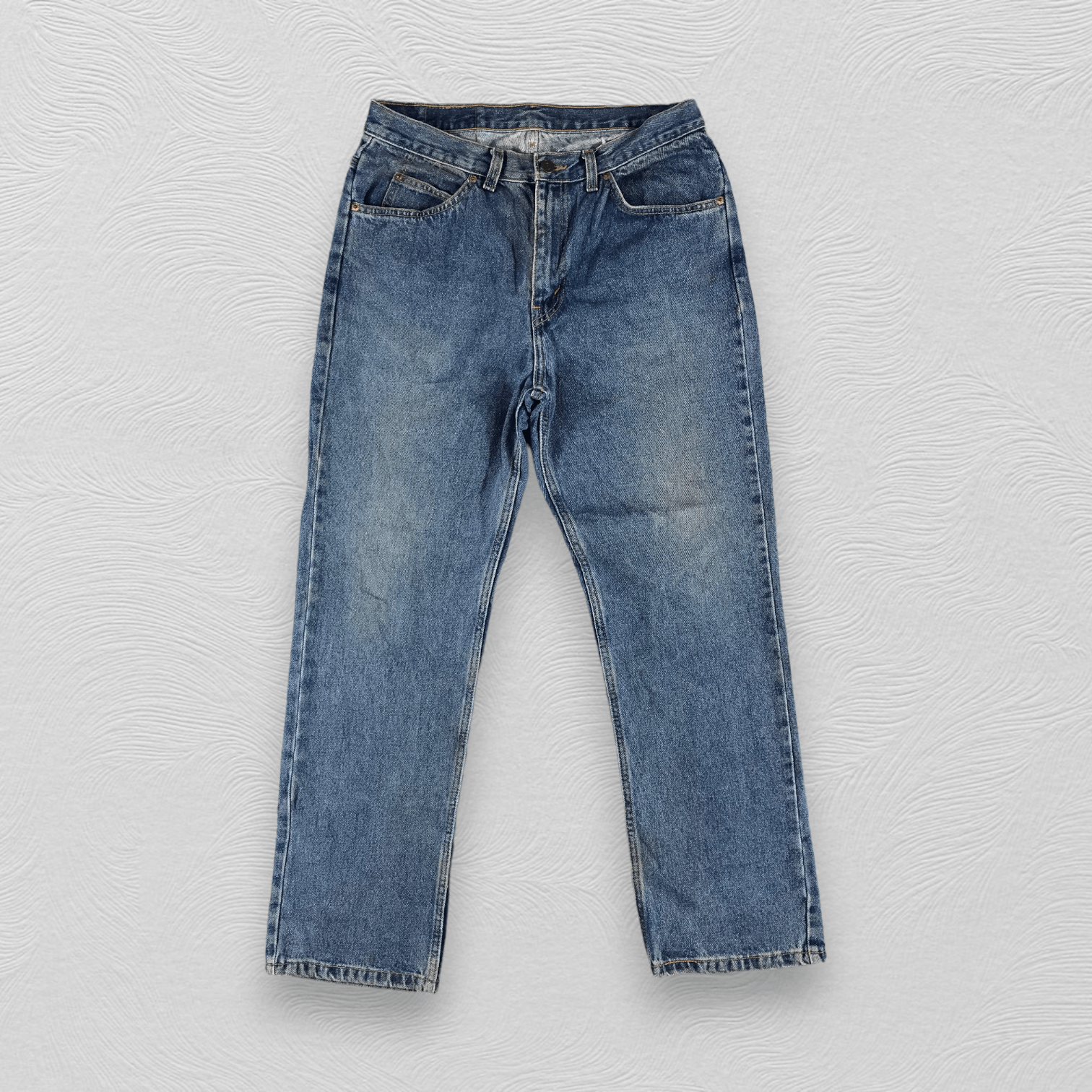 Levi's Vintage Levis 565 Jeans Blue Wash Denim KJ1060 Size US 33 - 1 Thumbnail