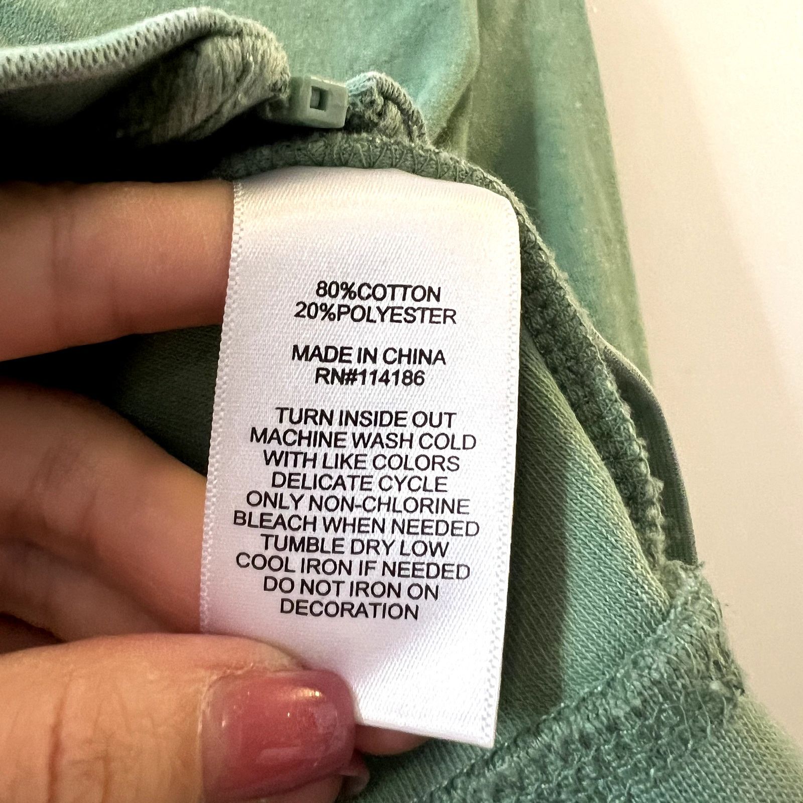 Juicy Couture Juicy Couture Og Big Bling Hoodie in Green size S cotton Size S / US 4 / IT 40 - 5 Thumbnail