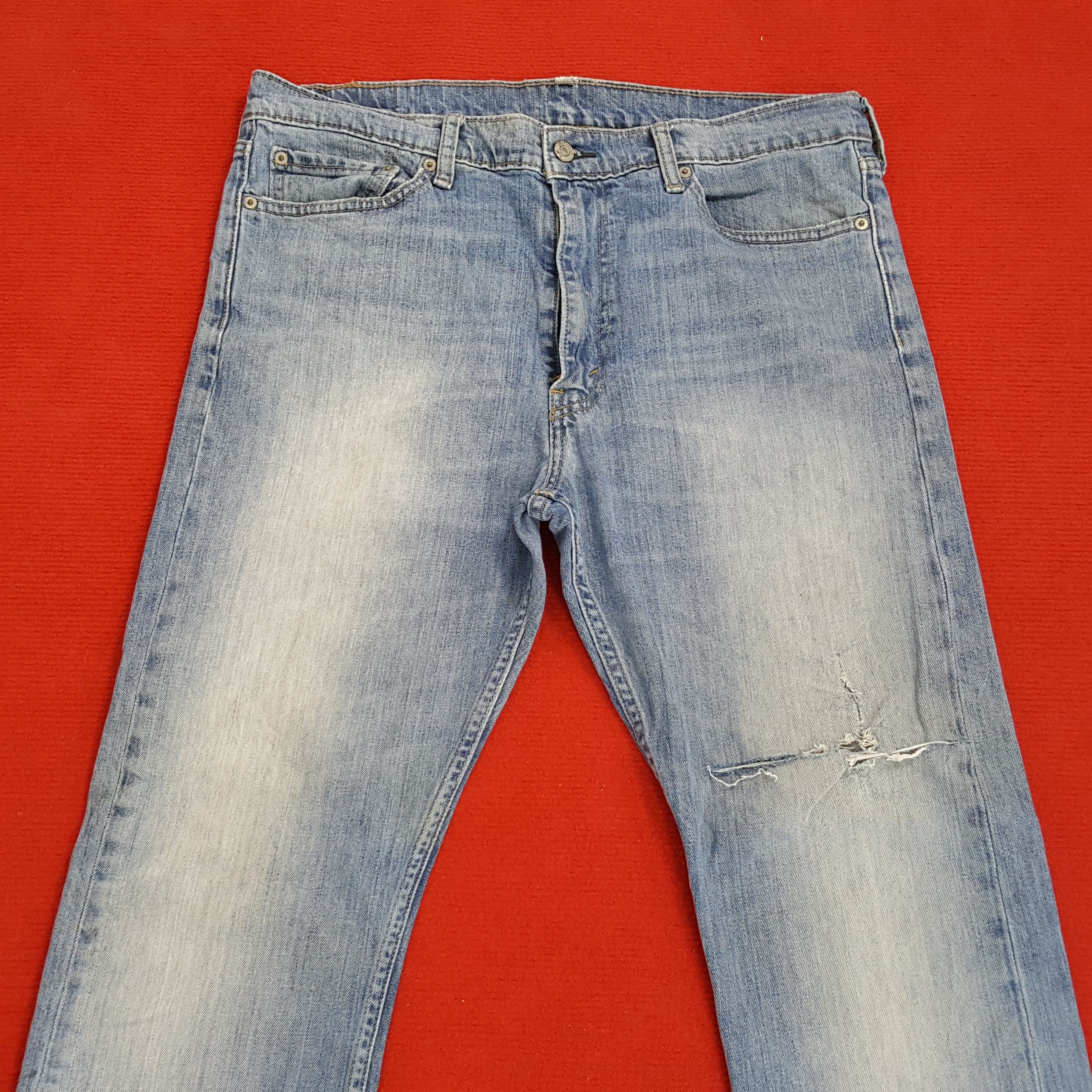 Levi's × Vintage Levis Distressed Jeans Streetwear Style Size US 36 / EU 52 - 2 Thumbnail