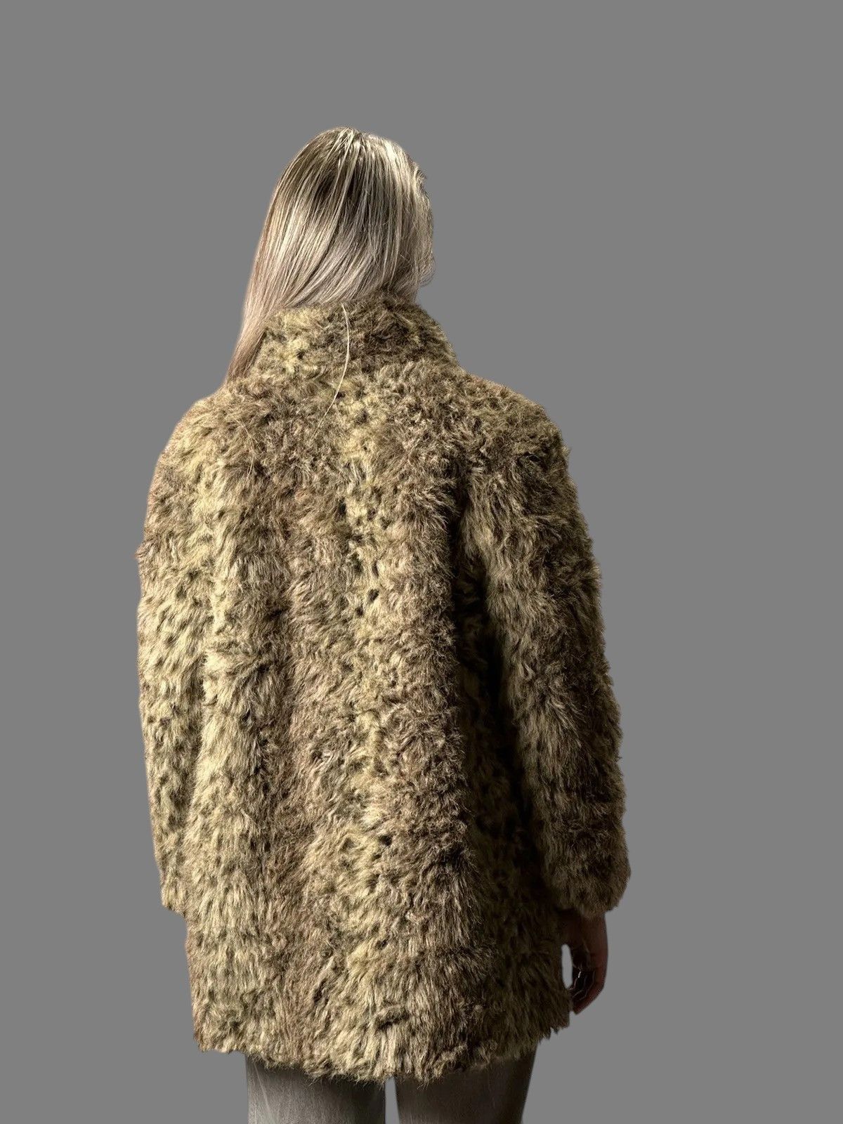 Hysteric Glamour Brown Longline Coat Women’s Retro Chic Minimal Style Size M / US 6-8 / IT 42-44 - 12 Thumbnail